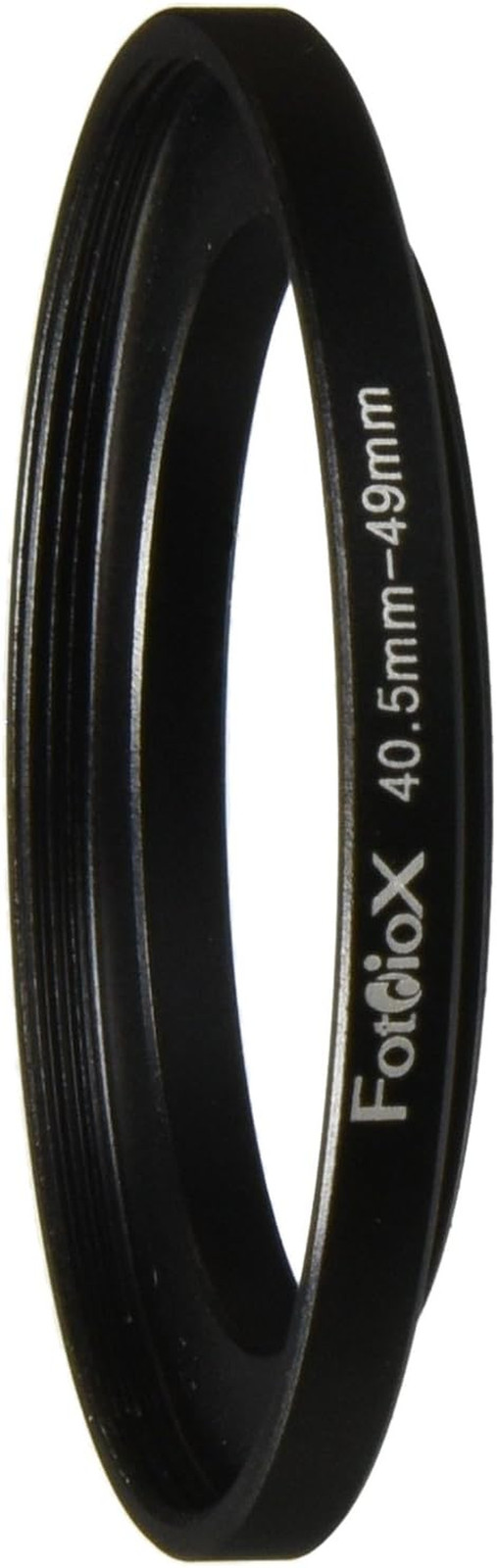 Metal Step up Ring, Anodized Black Metal 40.5Mm-49Mm 40.5-49 Mm
