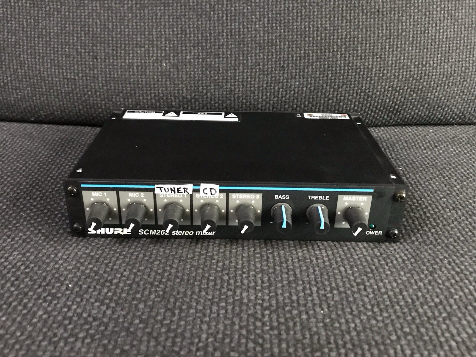 SHURE SCM262 Channel Microphone Mixer Portable Stereo Mixer