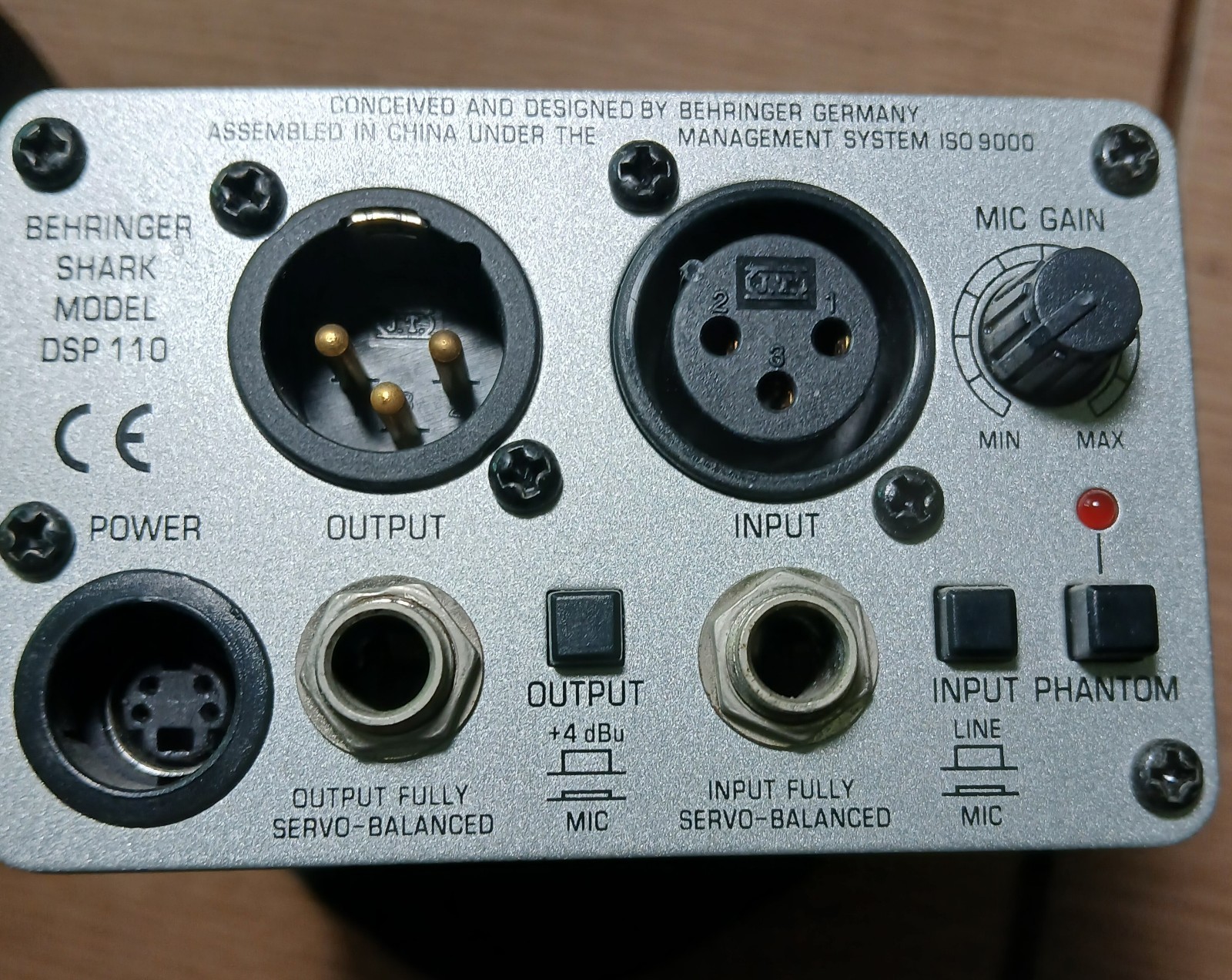 Behringer SHARK DSP110 with Power Supply - Excellent Condition