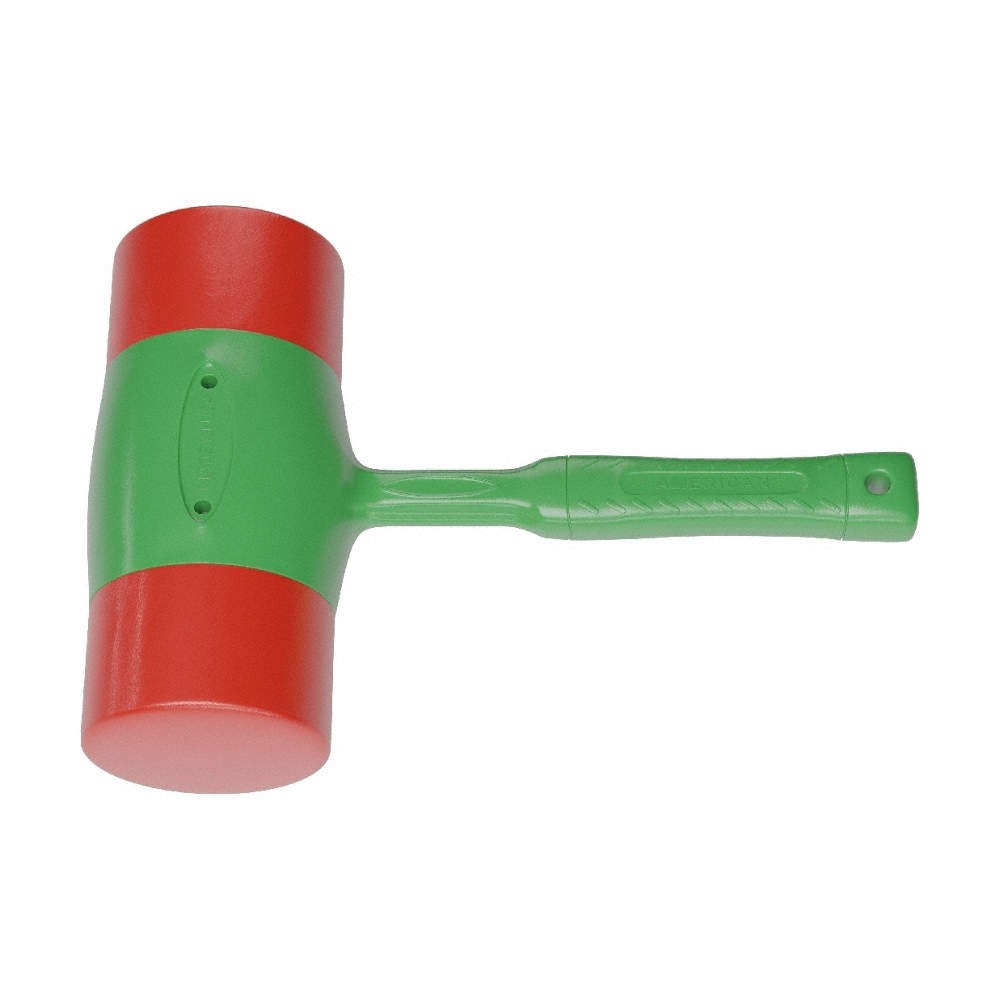 AMERICAN HAMMER Replacement Hammer Tip,Red,Round 889NW5