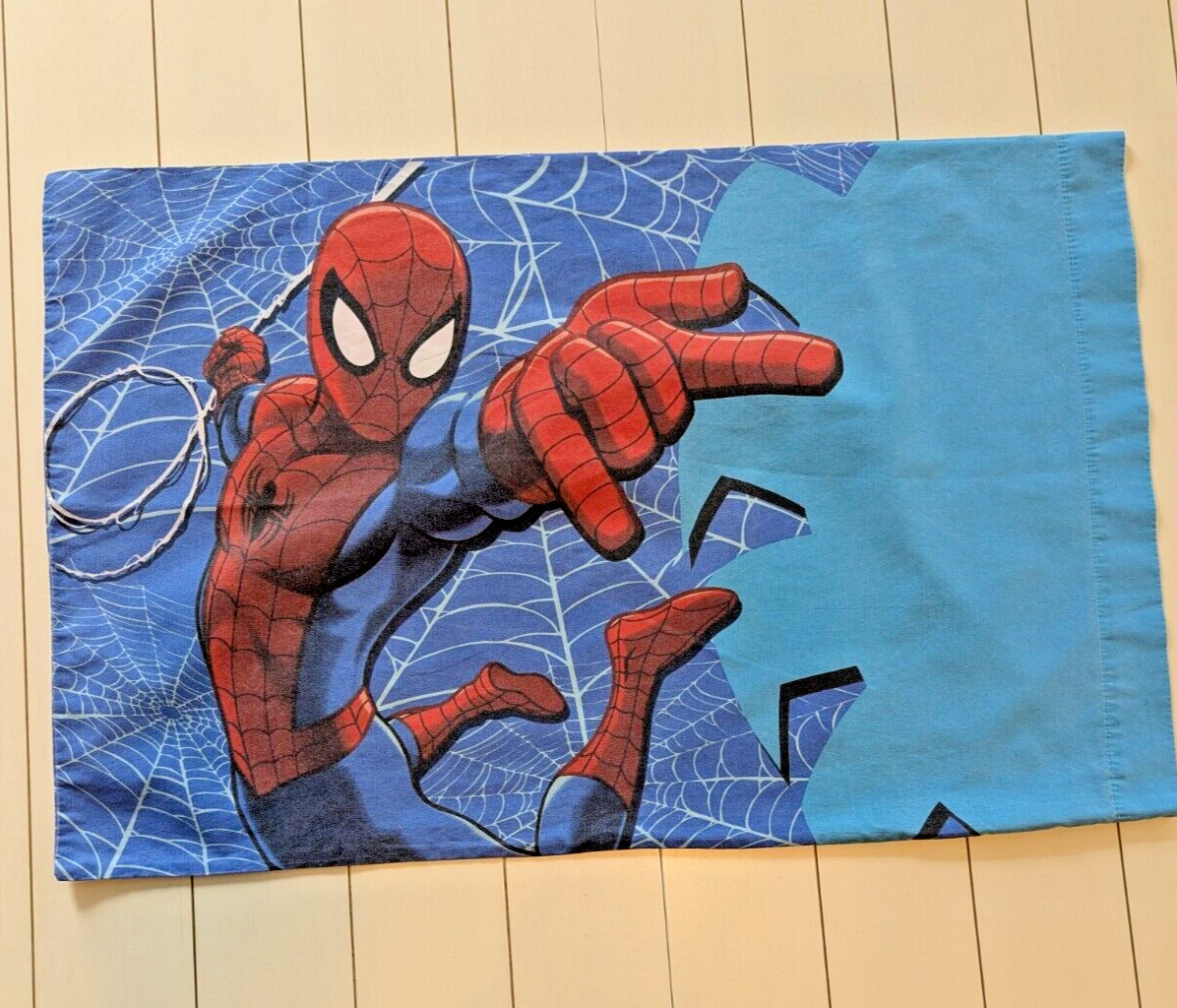 Marvel Kids Ultimate Spiderman Pillowcase 20” x 30” Standard Size