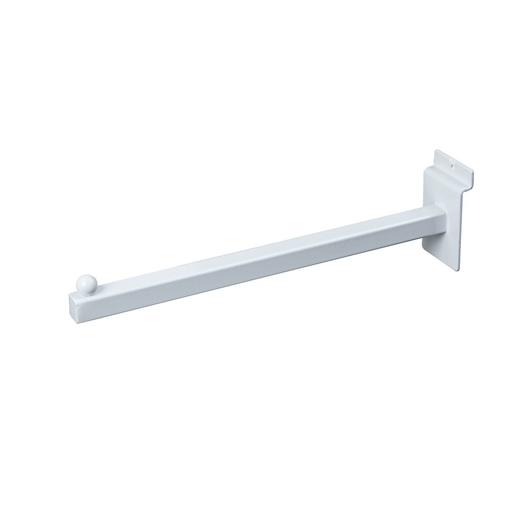 New 12" White Slatwall Faceout 10pk