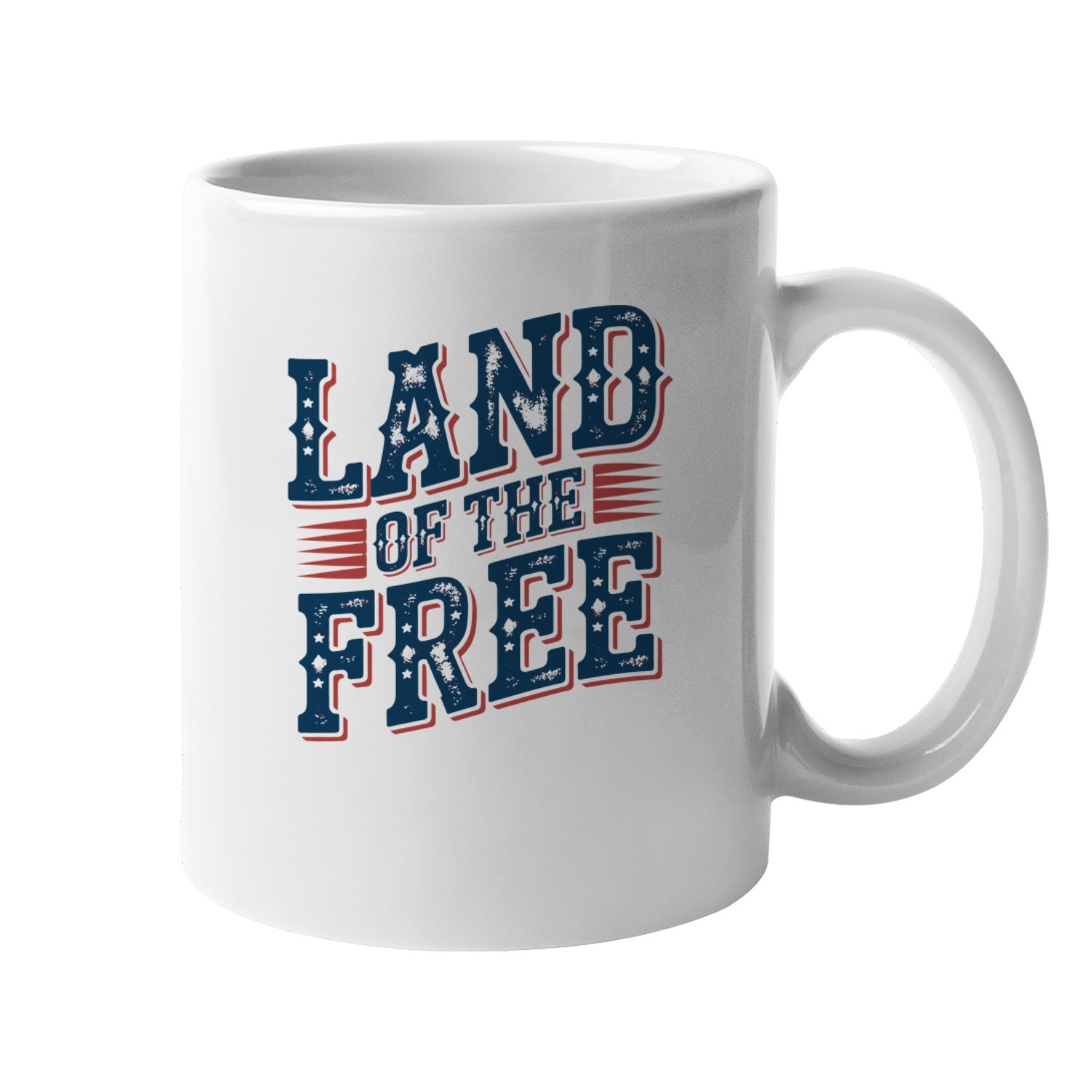 Land of the Free Patriotic Unisex Mug