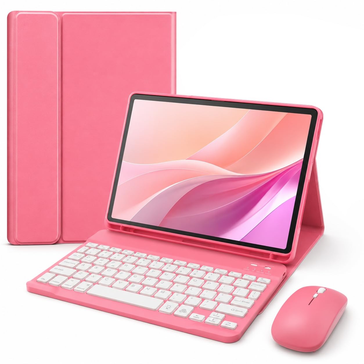 Keyboard Case for Samsung Galaxy Tab A9 plus 11 Inch - 7 Colors Backlit Wireless