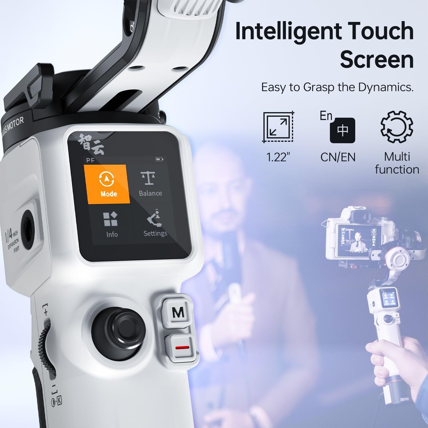 ZHIYUN Crane M3S Combo 3-Axis Gimbal Stabilizer for Mirrorless Camera Action Cam