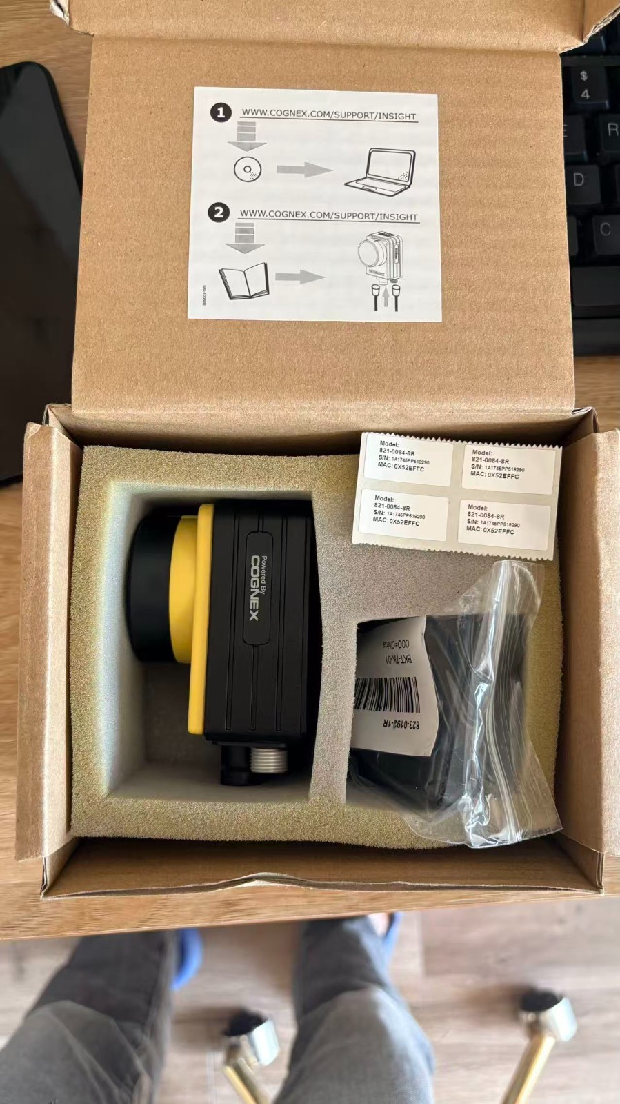 COGNEX IS7200-11 IN-SIGHT VISION SYSTEM CAMERA 825-0544-1R UPS Express