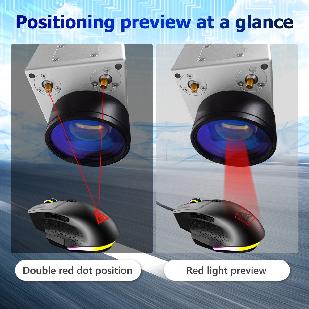 JPT 60W MOPA Laser Engraving Marking Machine Support Lightburn DIY Marking US