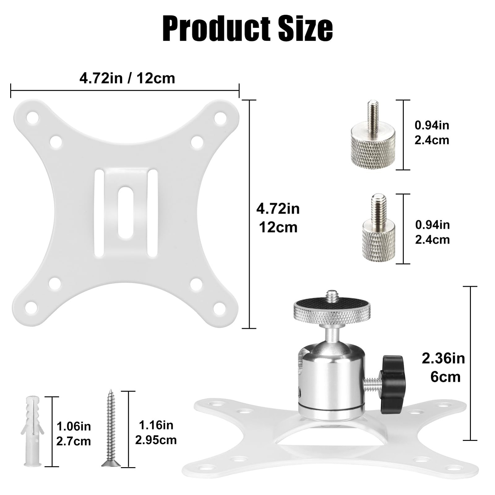 Projector Mount Mini Projector Ceiling Mount Adjustable Bracket Universal Mou...