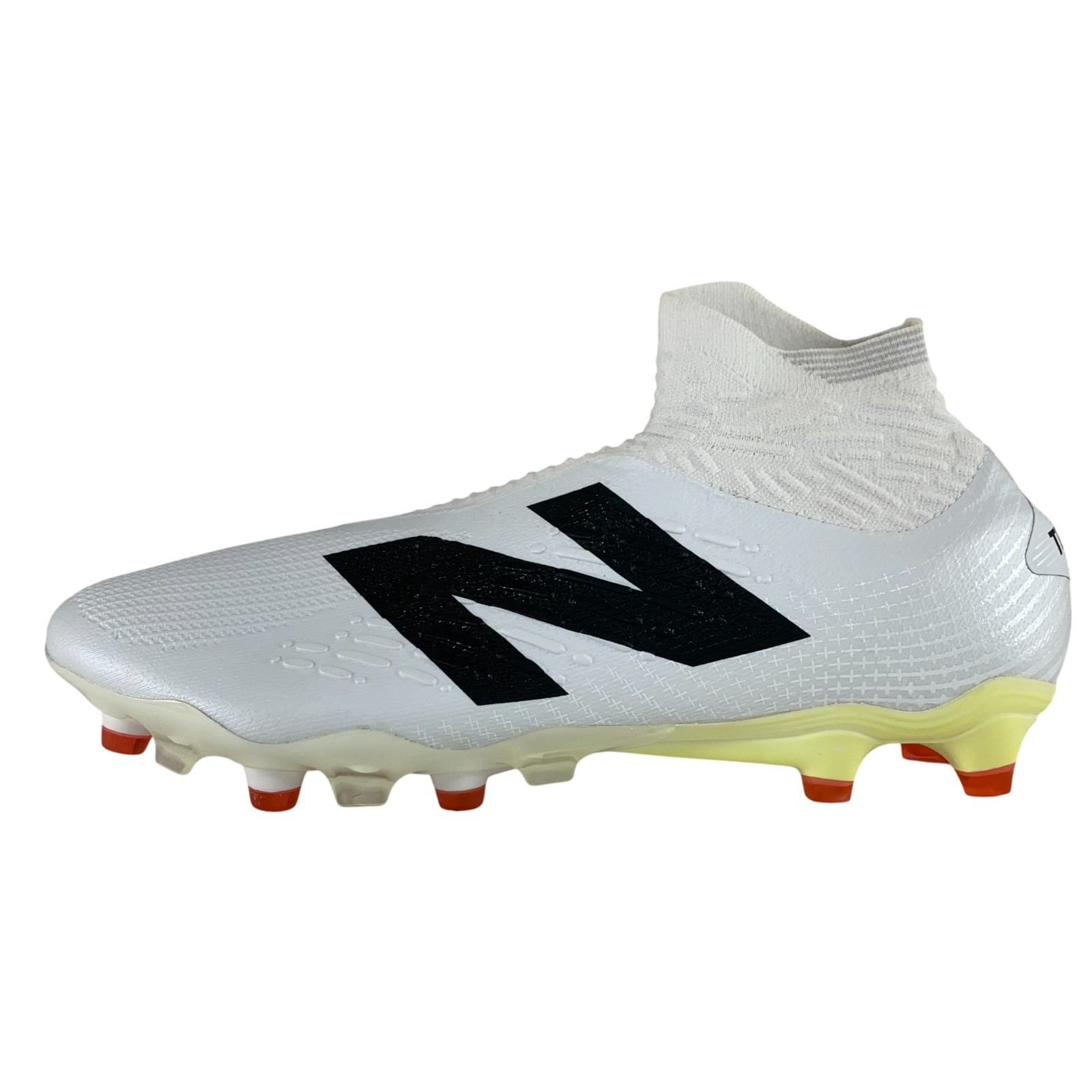 New Balance Tekela Pro FG v4+ Men's White Laceless Soccer Cleats ST1FW45