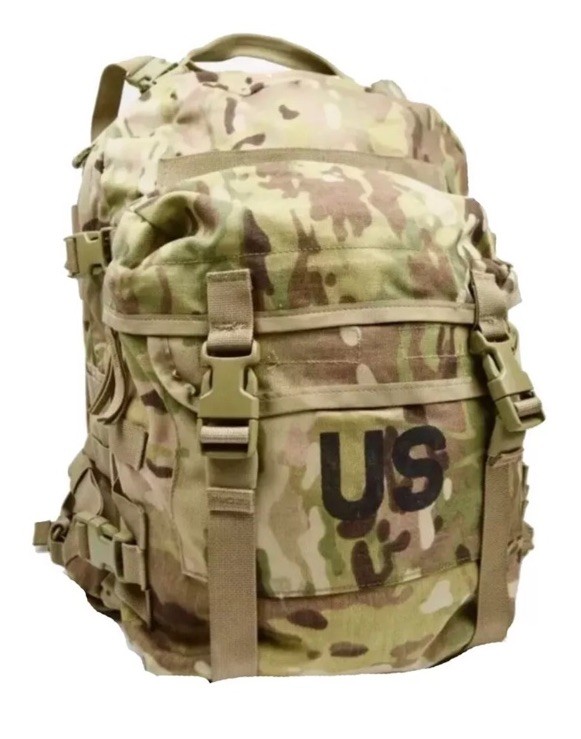 USGI Multicam OCP MOLLE Assault Pack - 3 Day Assault Backpack - USED Good
