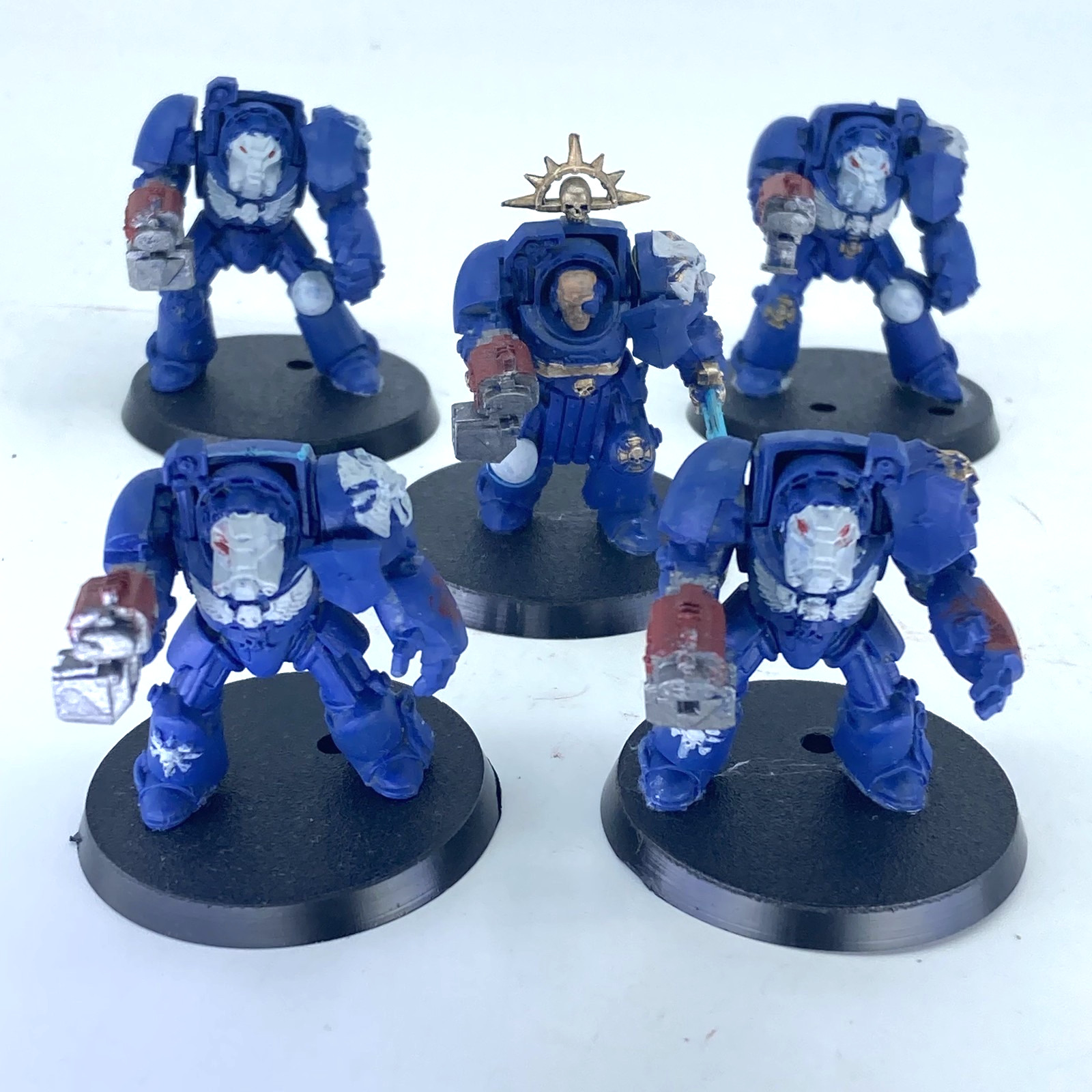 Space Marines Terminators - Ultramarines - Warhammer 40K Games Workshop C268