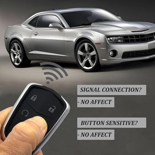 Smart Key Fob Shell Case Replacement Fits for Cadillac XT5 2017 5 Buttons b