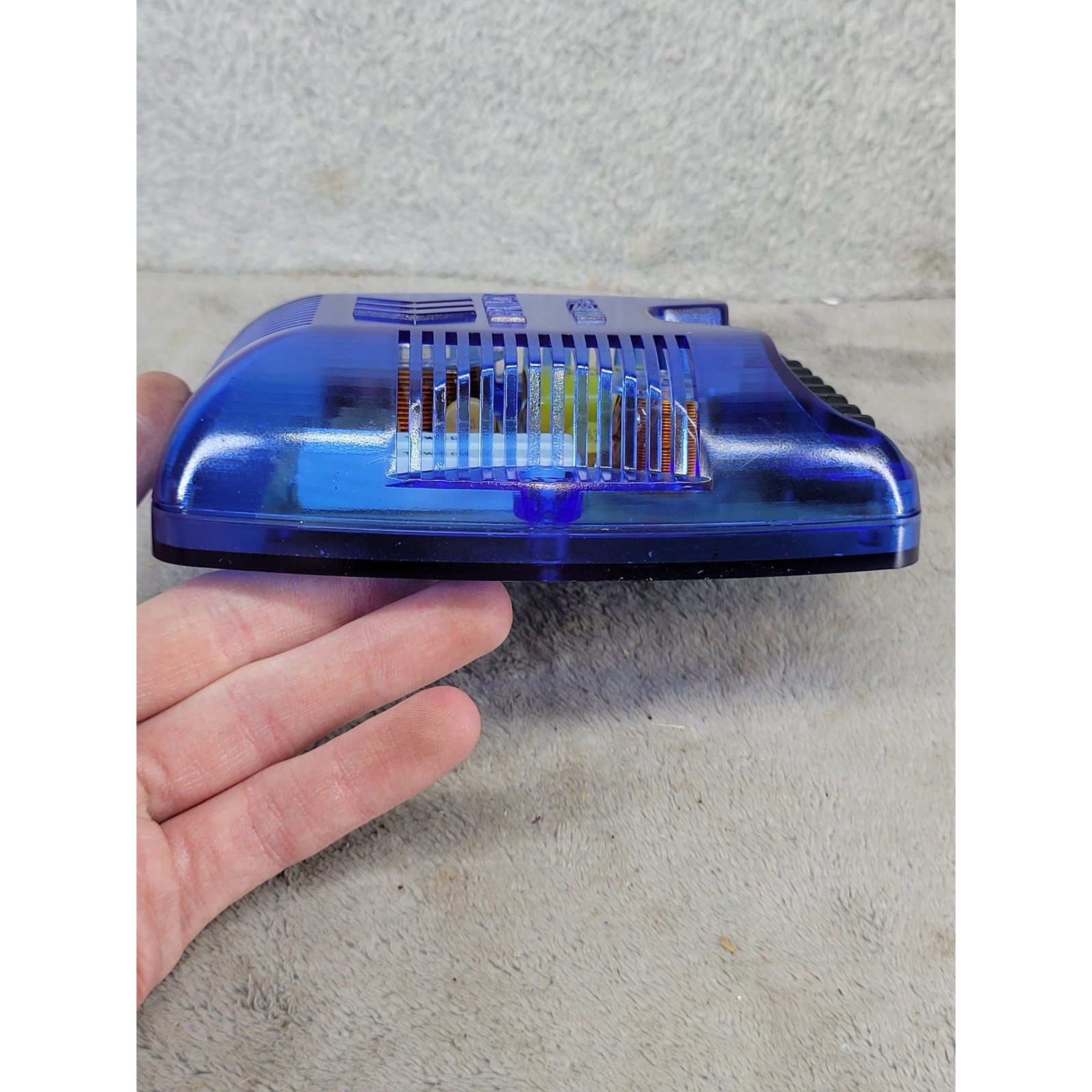 Bravox LHP 3.5 Passive Crossover Blue Translucent Car Audio Component 0dB -3dB