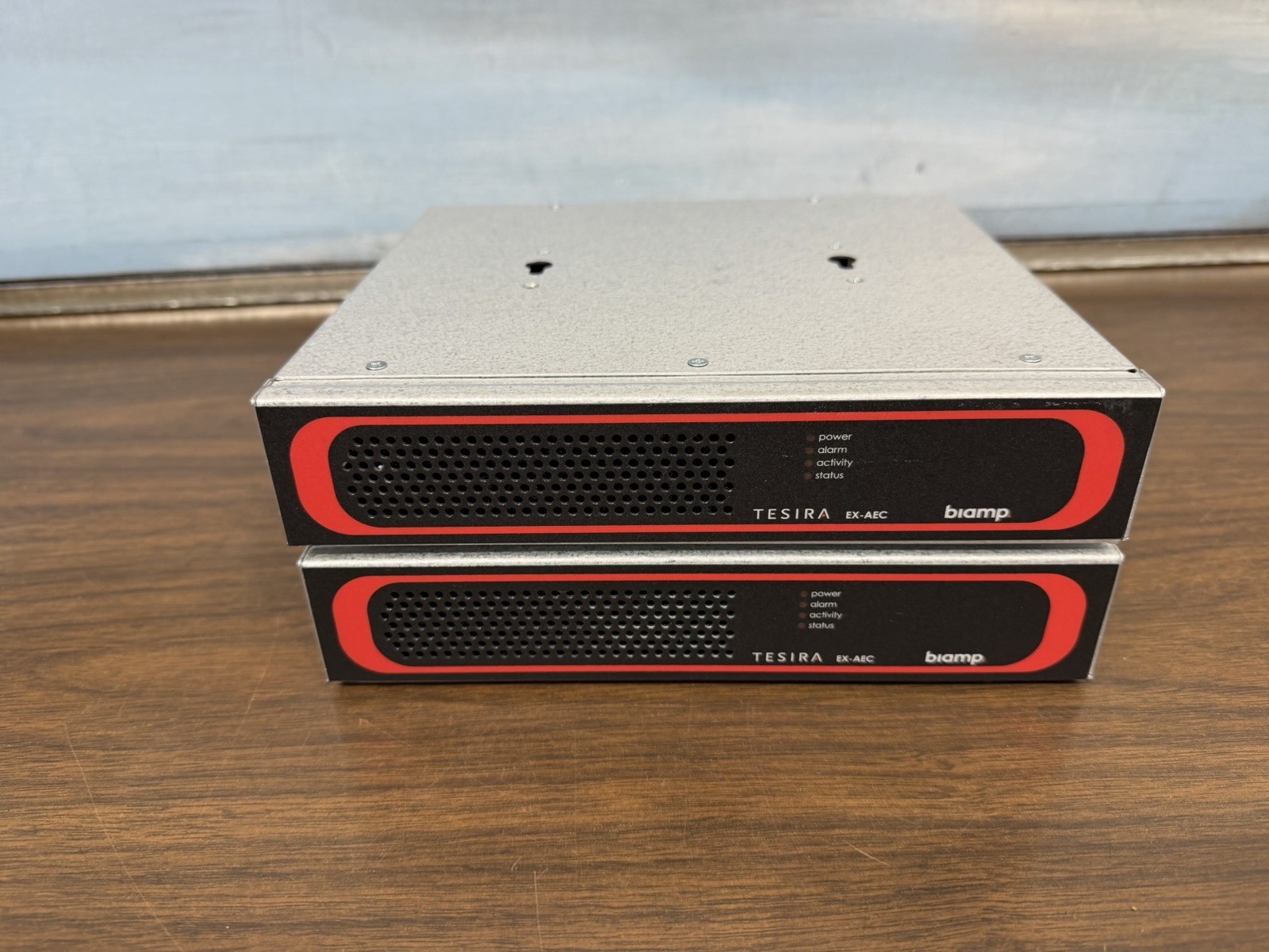Tesira EX-AEC Biamp 4 Channel Half-Rack Mic/Line Expander Lot Of 2 Units