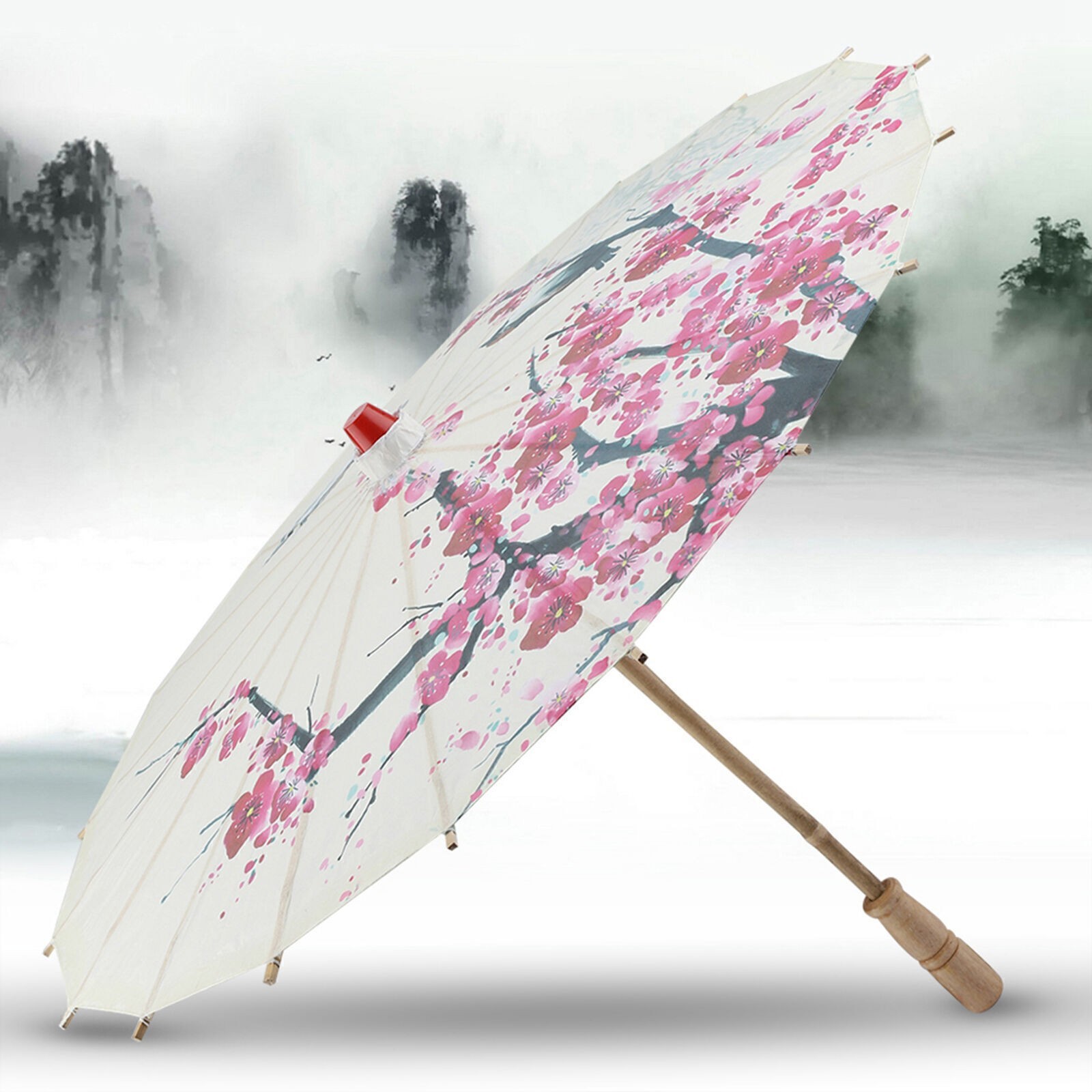 Small Size Handmade Oiled Paper Umbrella Chinese Art Classical Dance Umbrella
