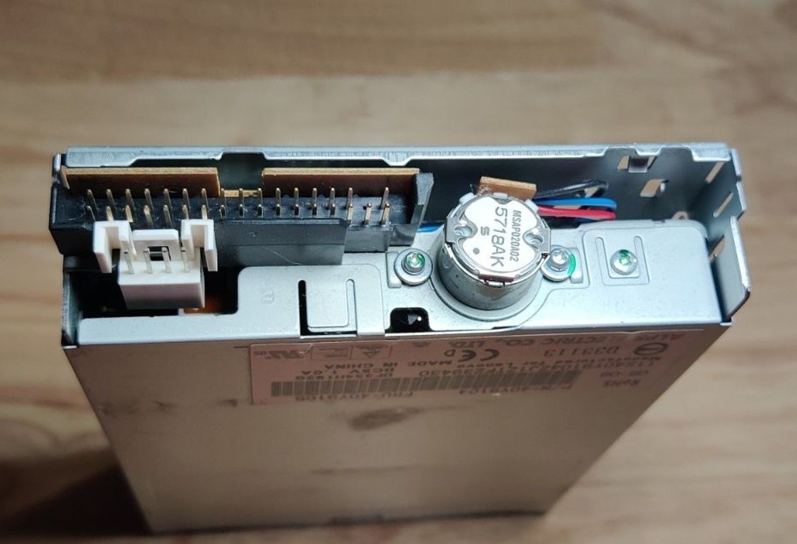 Alps Electric Co. Internal Floppy Drive Model FRU-40Y9105-Vintage Computer