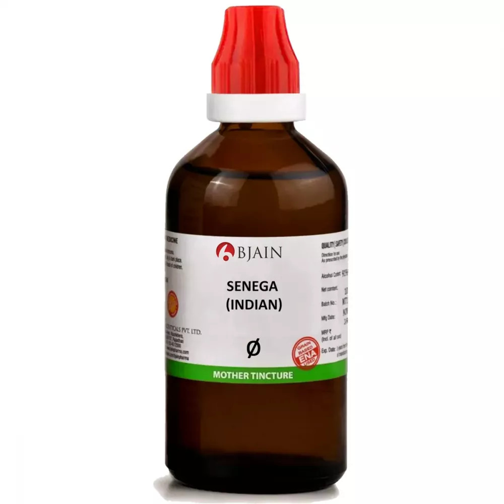 BJain Homaopathic Senega (Indian) Mother Tincture Q (100ml)