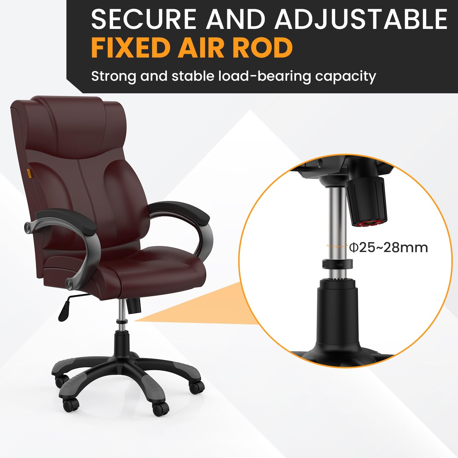 DALQUIS Office Chair Saver Kit, Gas Lift Cylinder Removal Tools, Black&silver