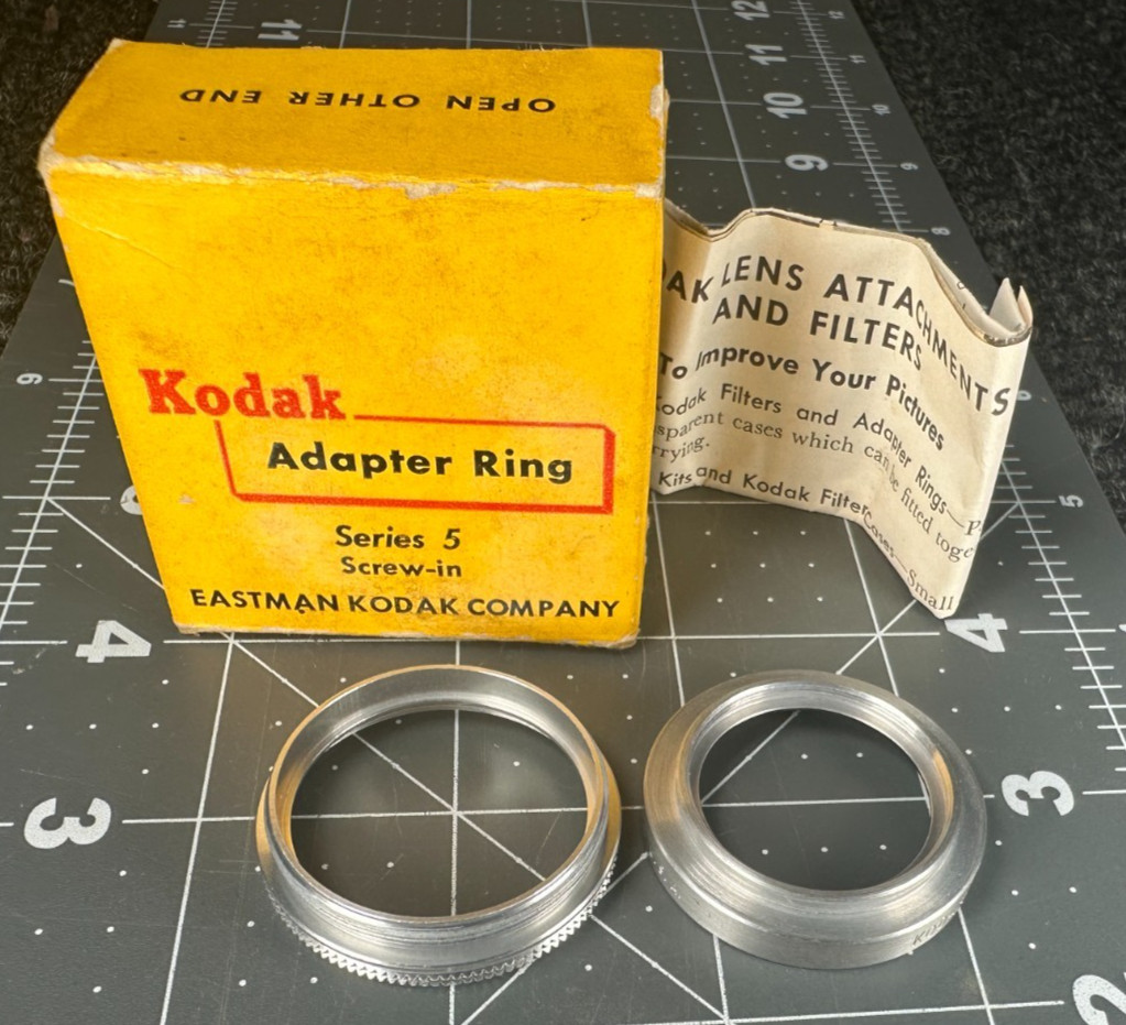 ☆ NOS - KODAK Series 5 Screw-In ADAPTER RING No. 53 - 30mm ☆P236