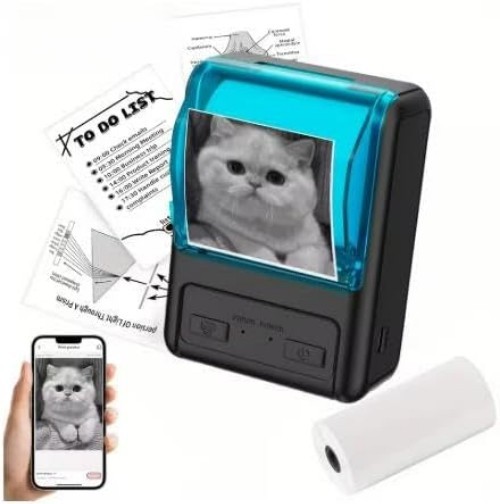 Portable 58mm Bluetooth Thermal Receipt Printer for Android & Windows Users
