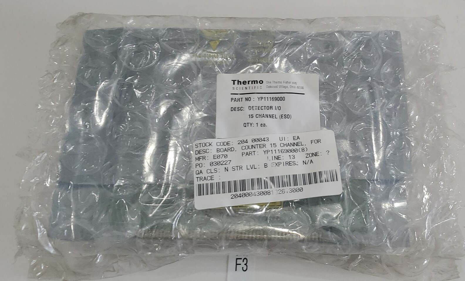 *NEW* Eberline YP11169000 15 Channel I/O Detector (ESO) PCB Board + Warranty!