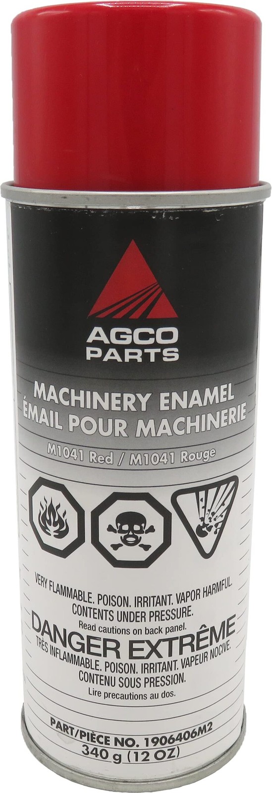 Agco Paint Machinery Enamel Protects Against Rust Aerosol Spray Can (M1041 Red)