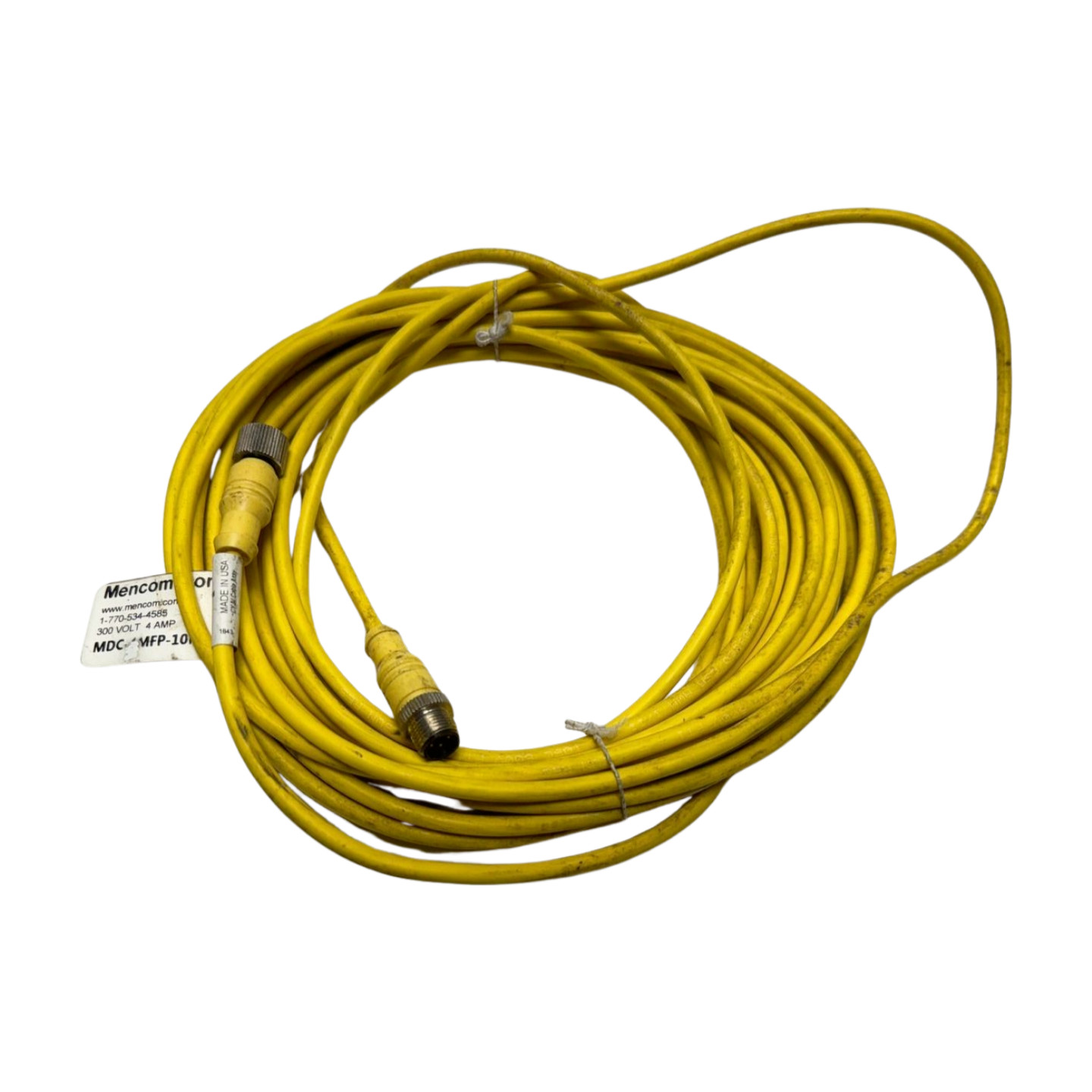 Mencom MDC-4MFP-10M Cordset Micro-DC Series, 4A, 300V **Free Shipping**