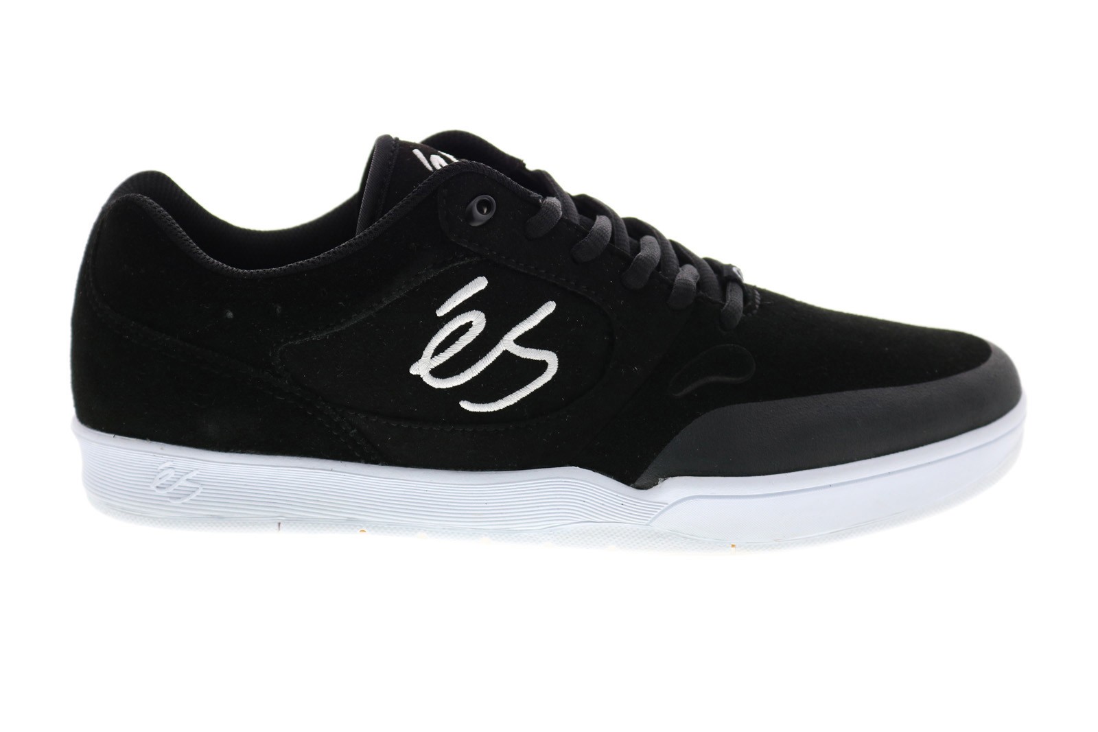ES Swift 1.5 5101000158979 Mens Black Suede Skate Inspired Sneakers Shoes