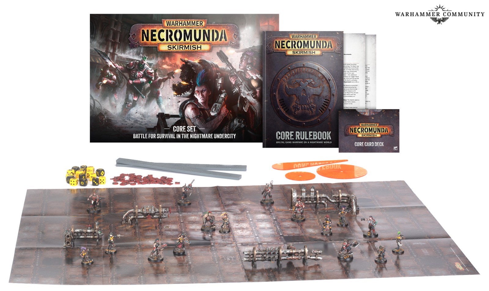Necromunda Skirmish Core Set and Gang Books BUNDLE PRESALE 8/15/2026