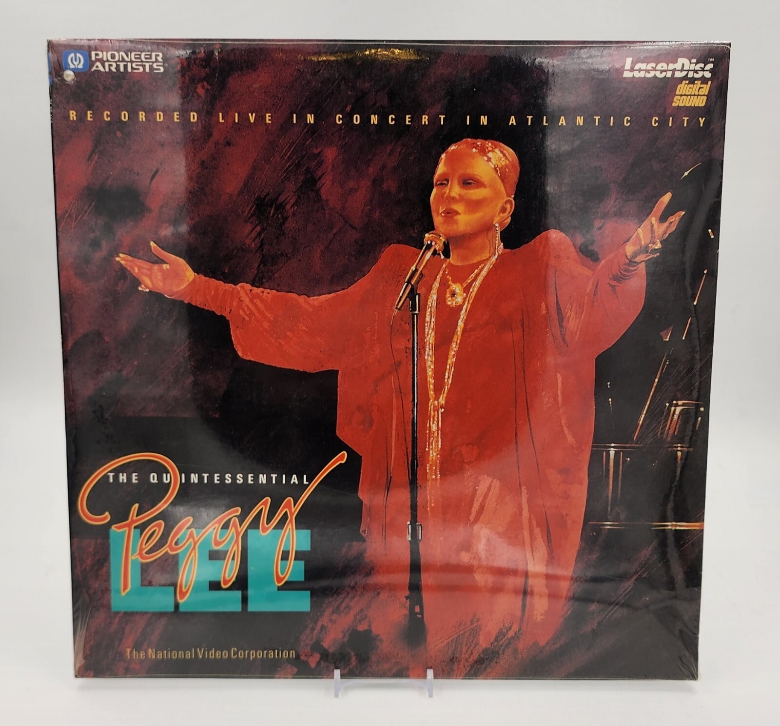 The Quintessential Peggy Lee LaserDisc Live In Concert 1984 Brand New Sealed