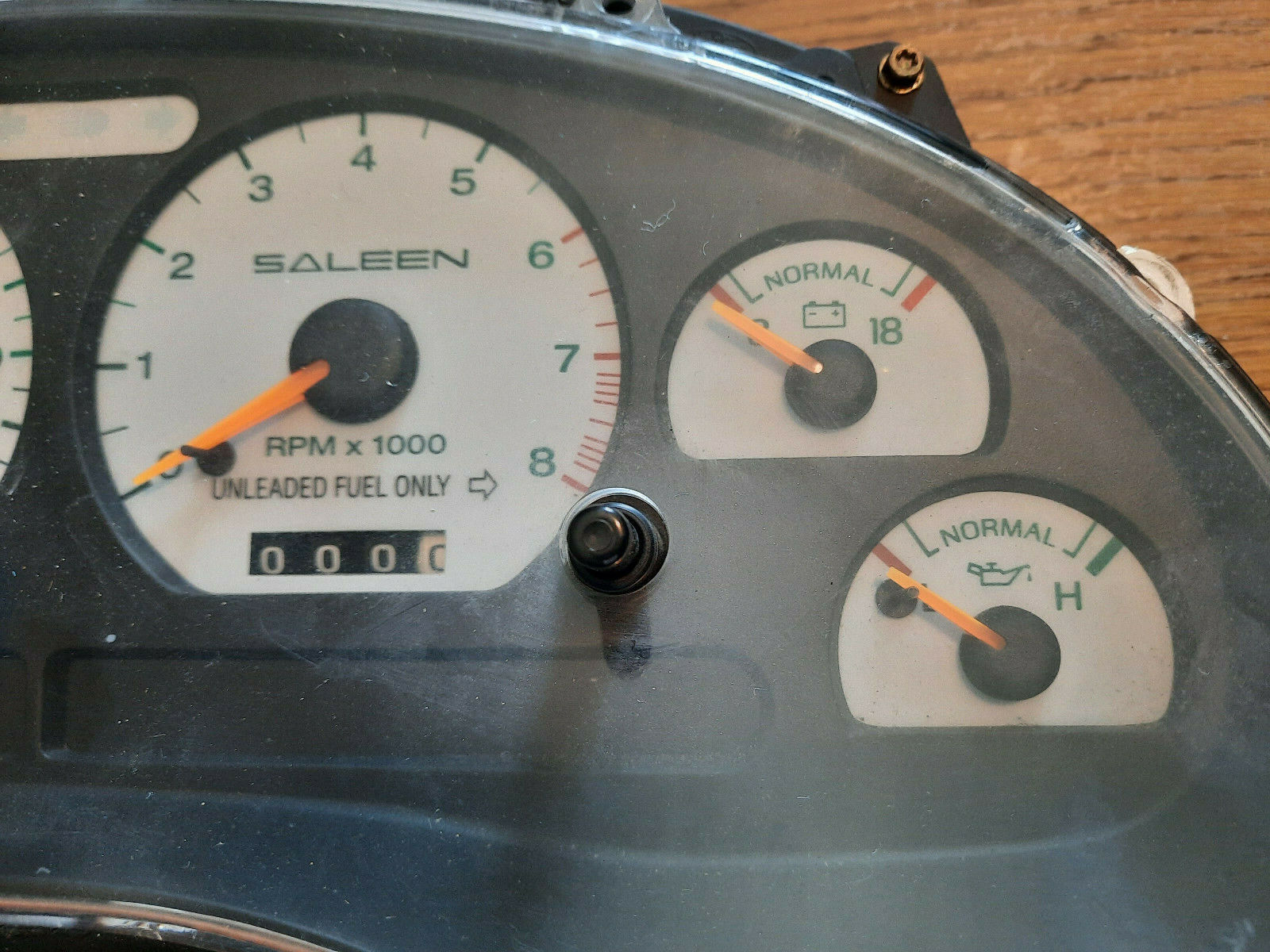 Saleen Mustang tach decal Cobra GT F150 Focus tachometer raptor sticker SVT