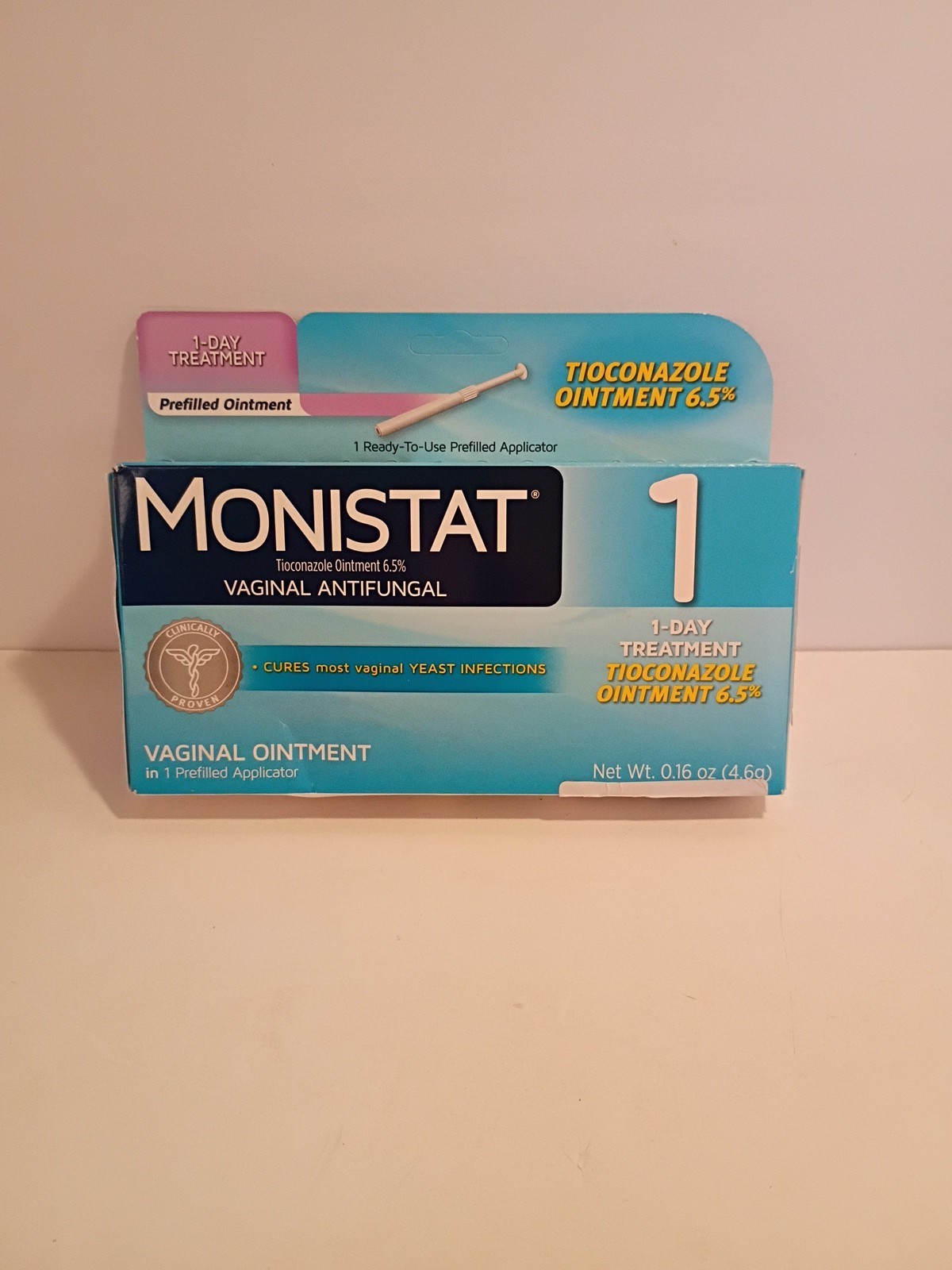 MONISTAT 1 Day Vaginal Antifungal Treatment