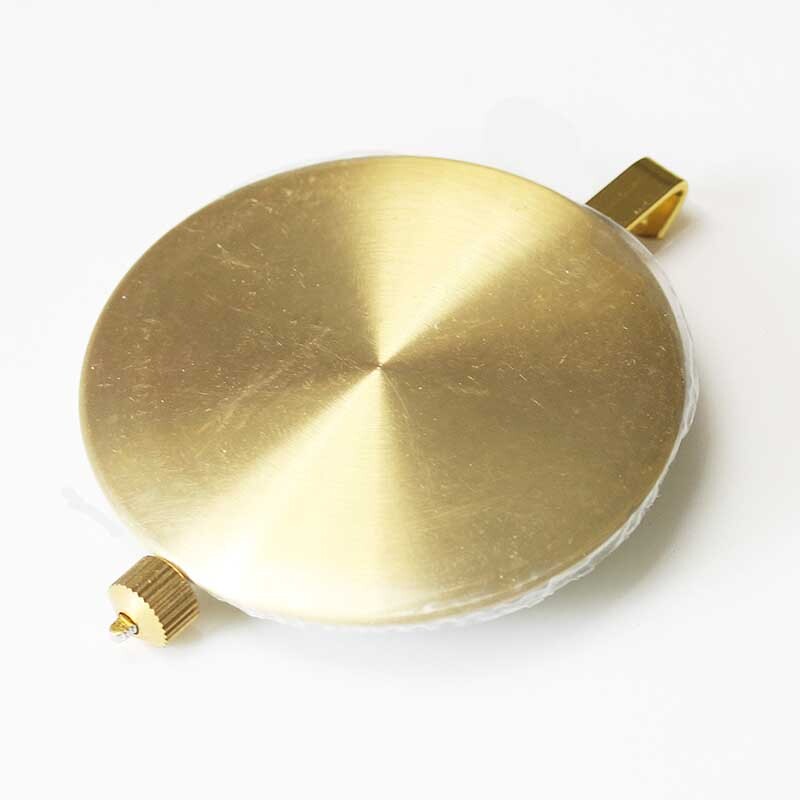 1X Traditional Gold Wall Clock Pendulum Movement Replacement Part DIY Repair
