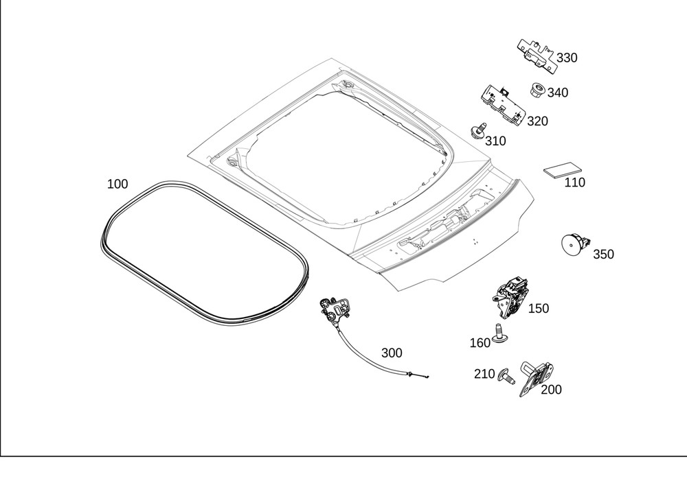 Genuine Mercedes-Benz Control Unit 290-900-03-01