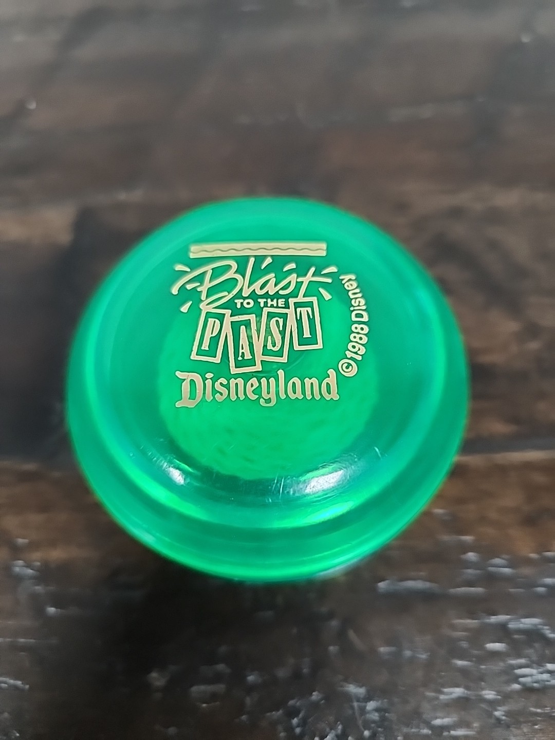 Duncan Imperial 1988 Disneyland Yo-Yo in Packaging, Insert "Blast To Past"