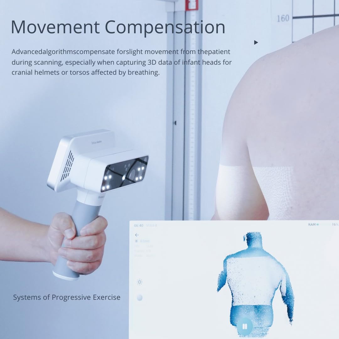 EinScan Medixa Medical 3D Scanner Clinical Structured Light Orthotics Prosthetic