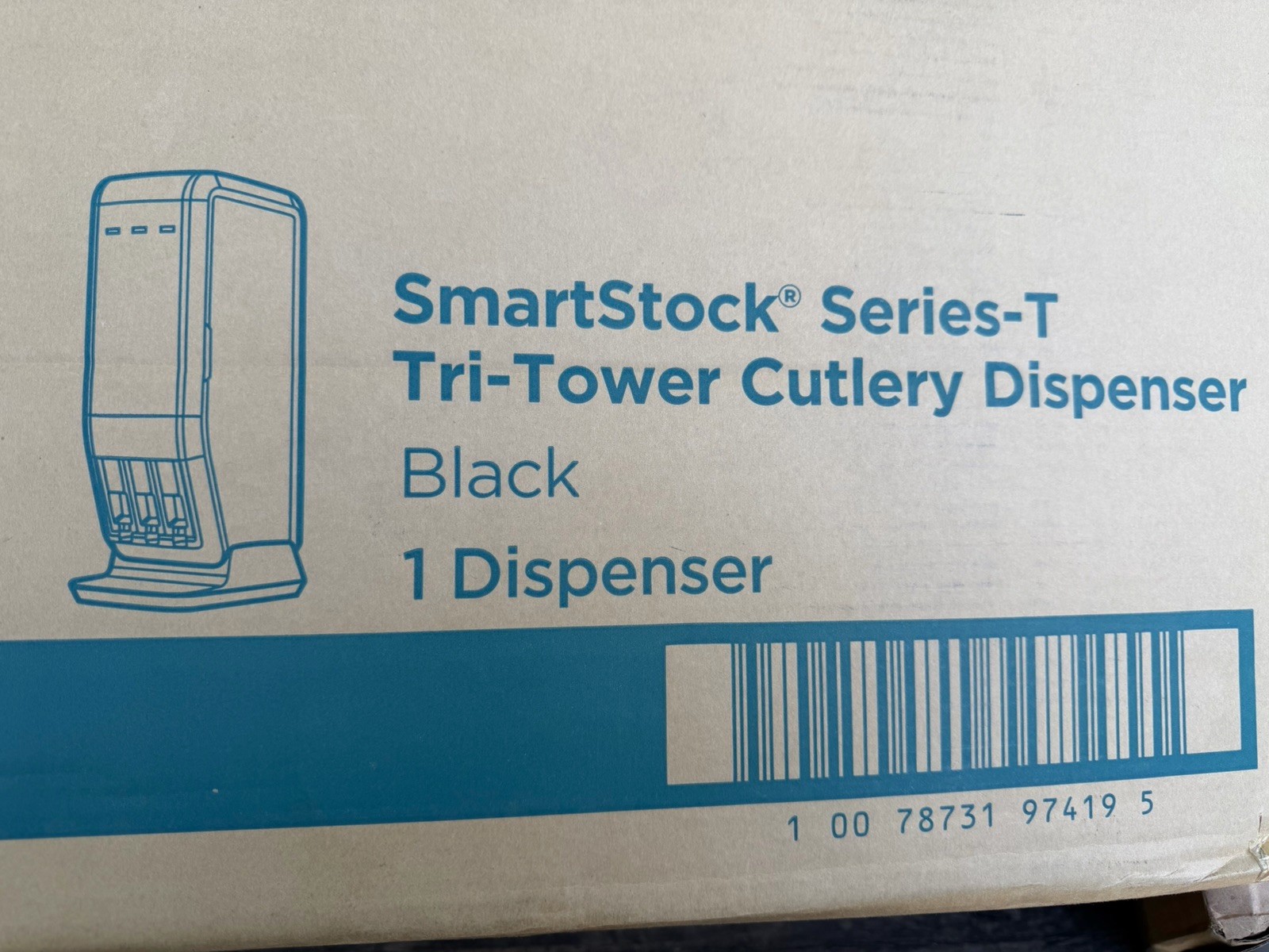 Dixie Ultra Smartstock Series-T Tri-Tower Cutlery Dispenser DUSSTDSP3