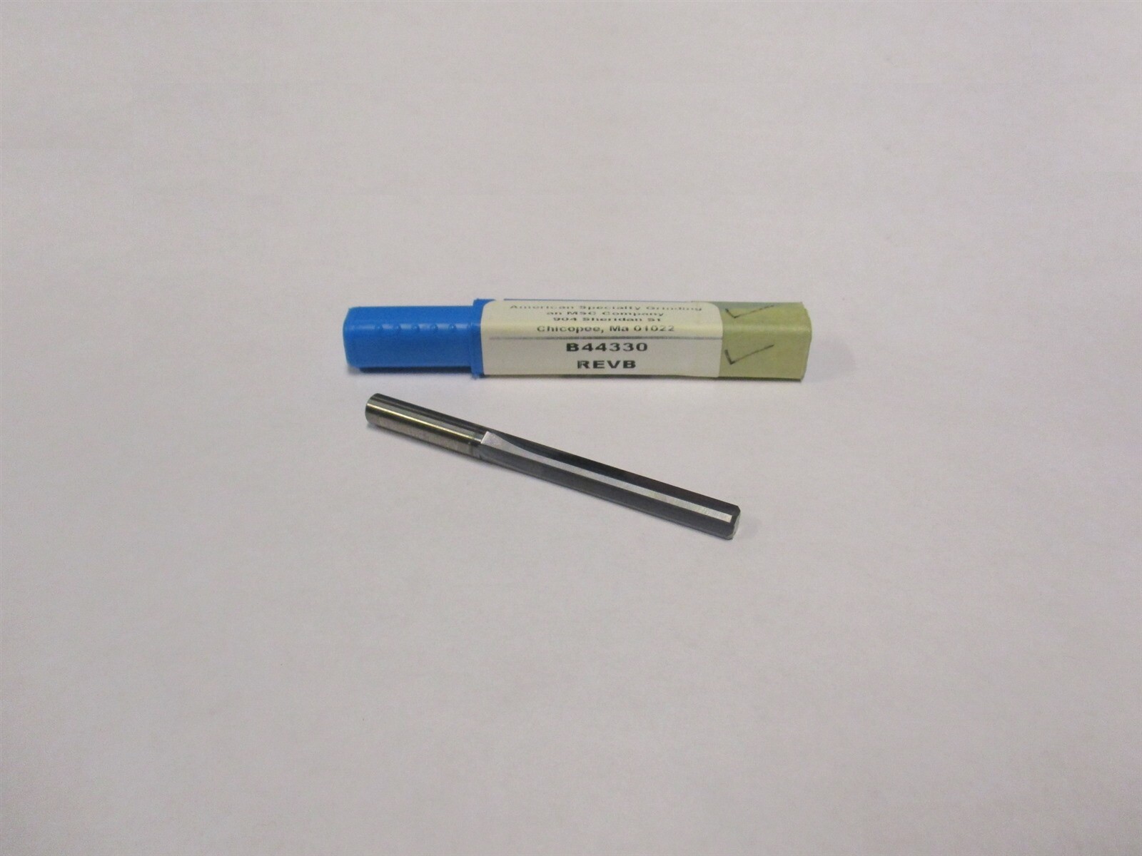 ASG B44330/REVB 1/4" Dia. Reamer 4 Flutes 2" Depth of Cut 3" Overall Length
