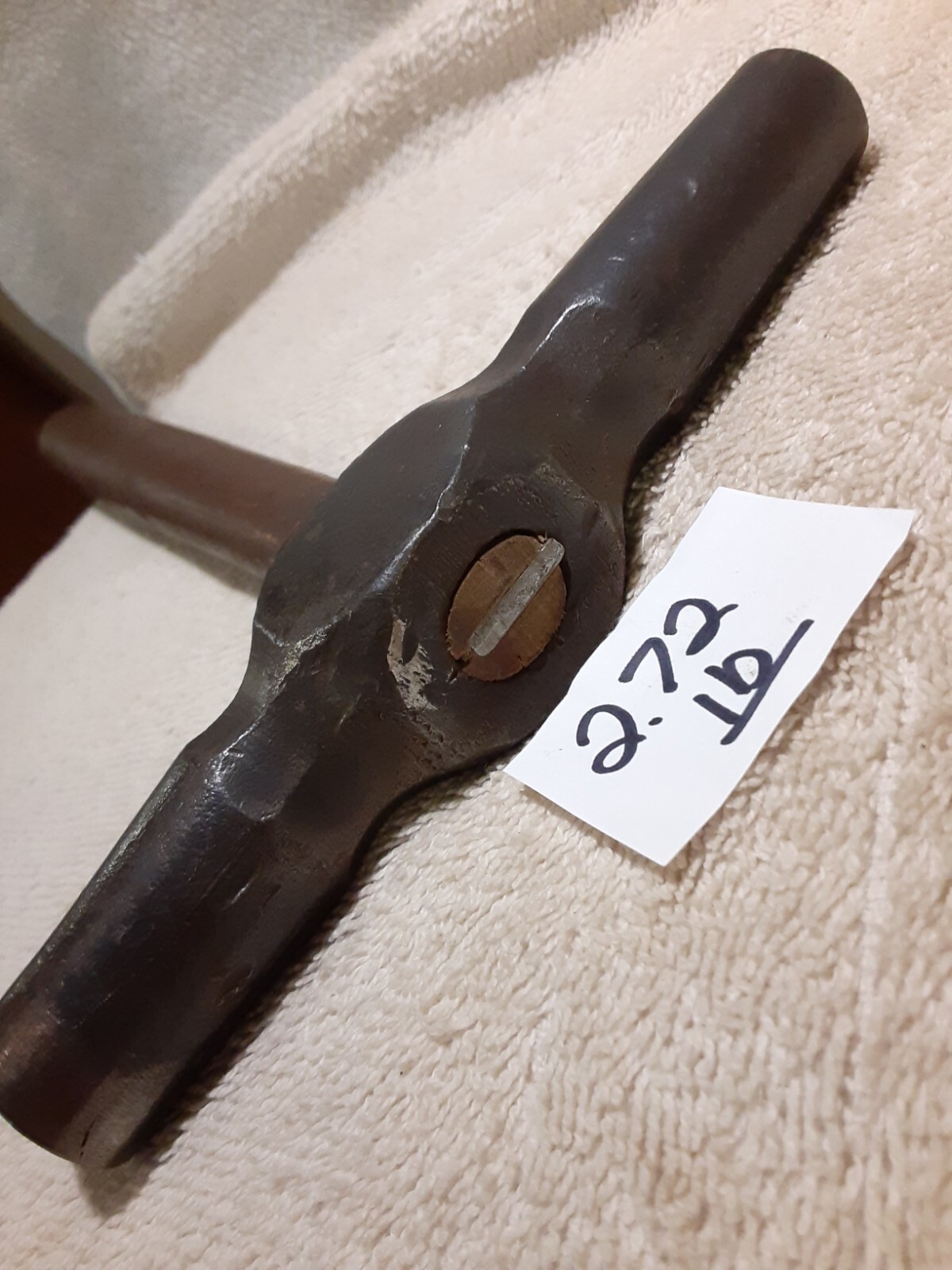 VINTAGE BLACKSMITH TIN SILVER SMITHING AUTO BODY 2.72 LBS