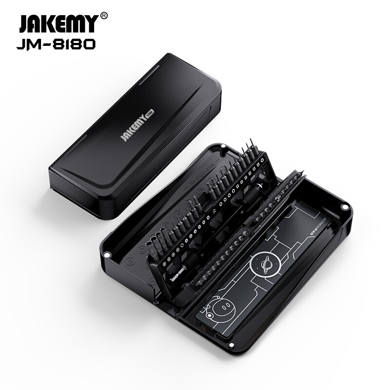 JM-8180 Precision Screwdriver Magnetic Slotted Phillips Torx Bits Screw Driver