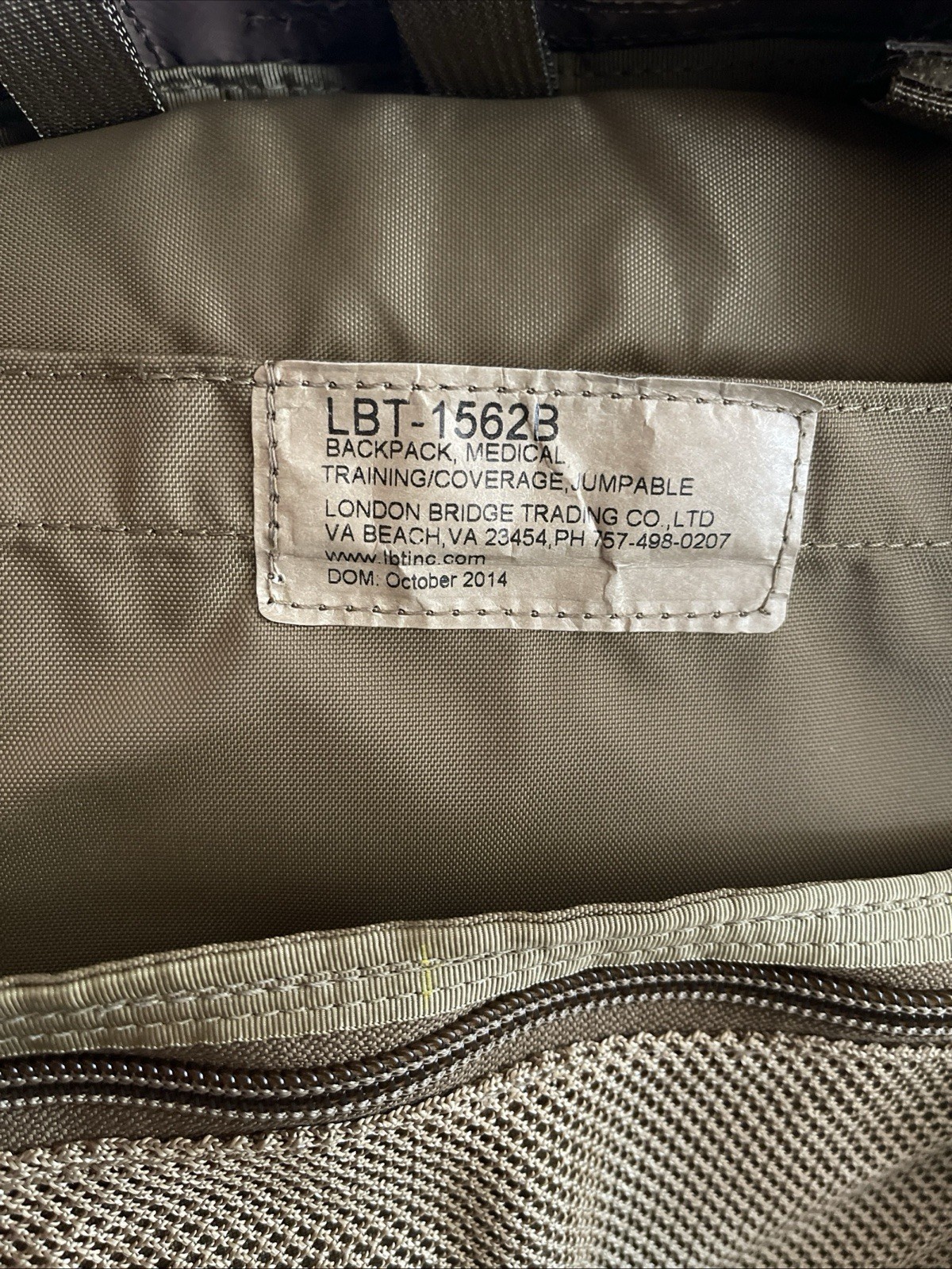 LBT-1562B London Bridge Trading Jumpable Training/coverage Medical Backpack