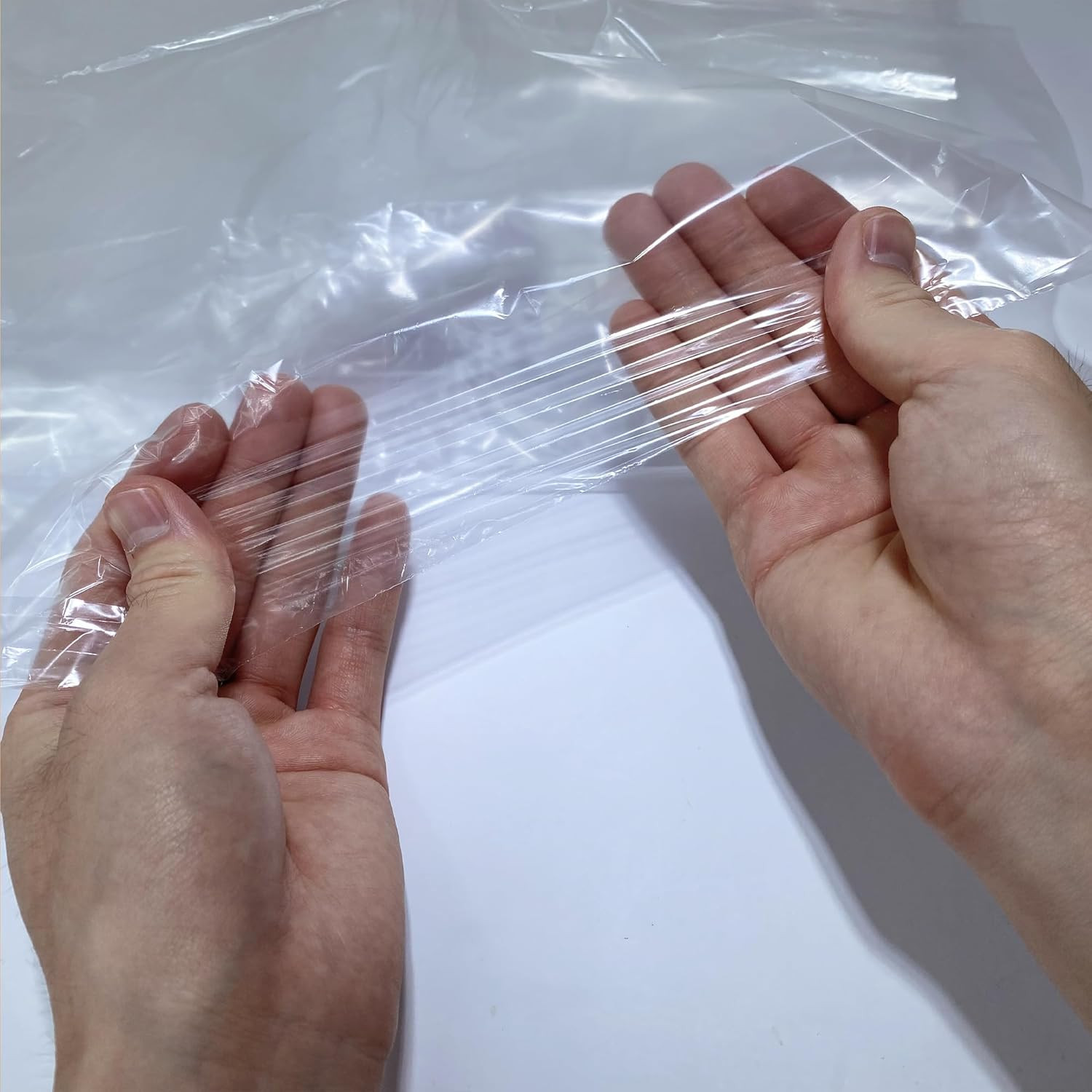 60Inch Dry Cleaning Bag - 50Pcs Extra Long Plastic Clear Dress Bags for Gowns...