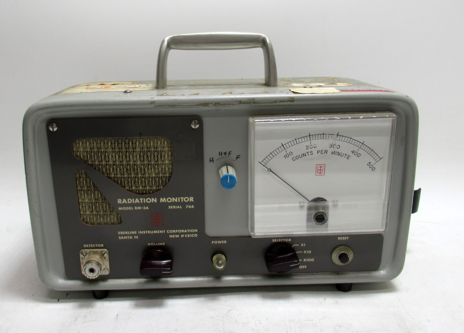 VTG Eberline Radiation Monitor RM-3A RM-3