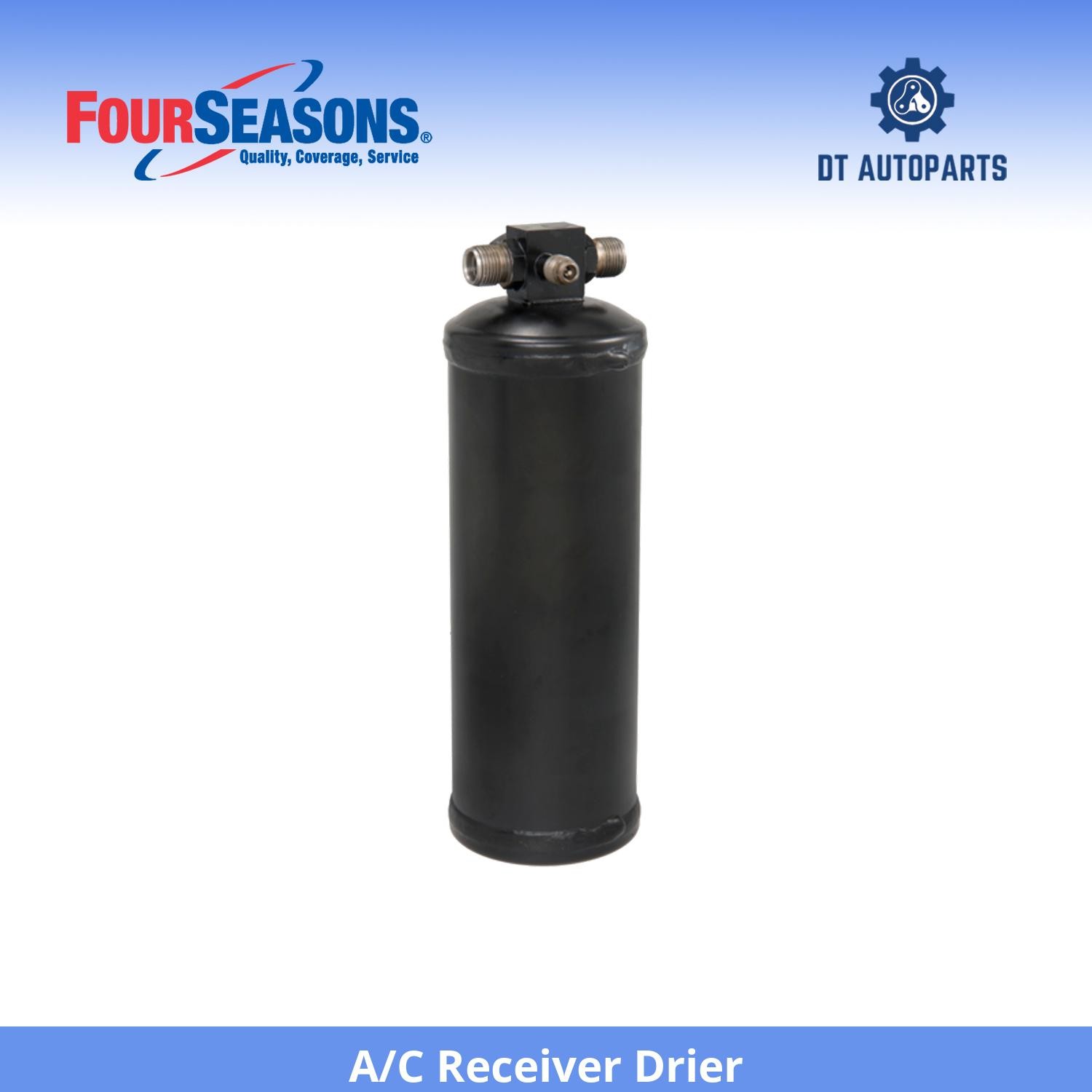For 1988-1989 Kenworth 13-210 - A/C Receiver Drier Four Seasons