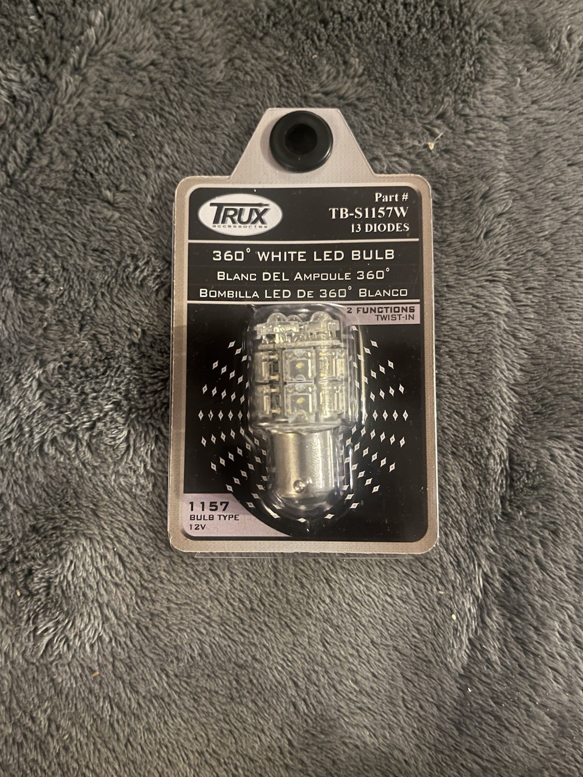 Trux TB-S1157W  13 Diodes 360degree White LED  Bulb