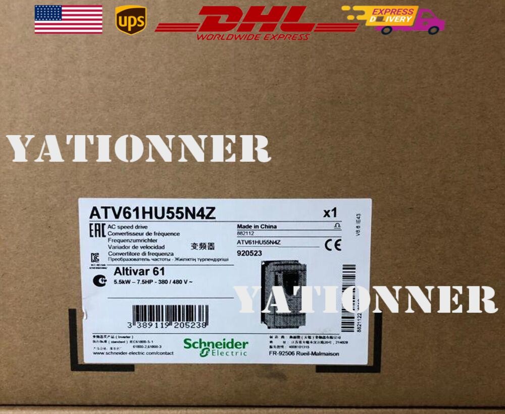 1 PCS NEW SCHNEIDER ATV61HD55N4Z Inverter