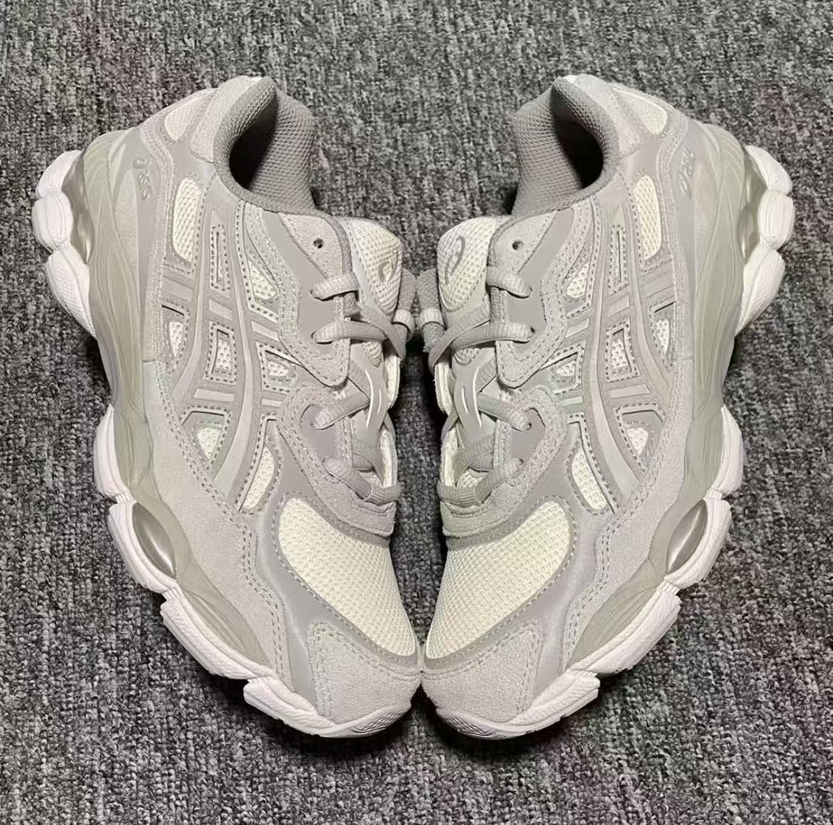 ASICS Gel NYC Cream Cloud Grey - 1203A663-101 Men's Size