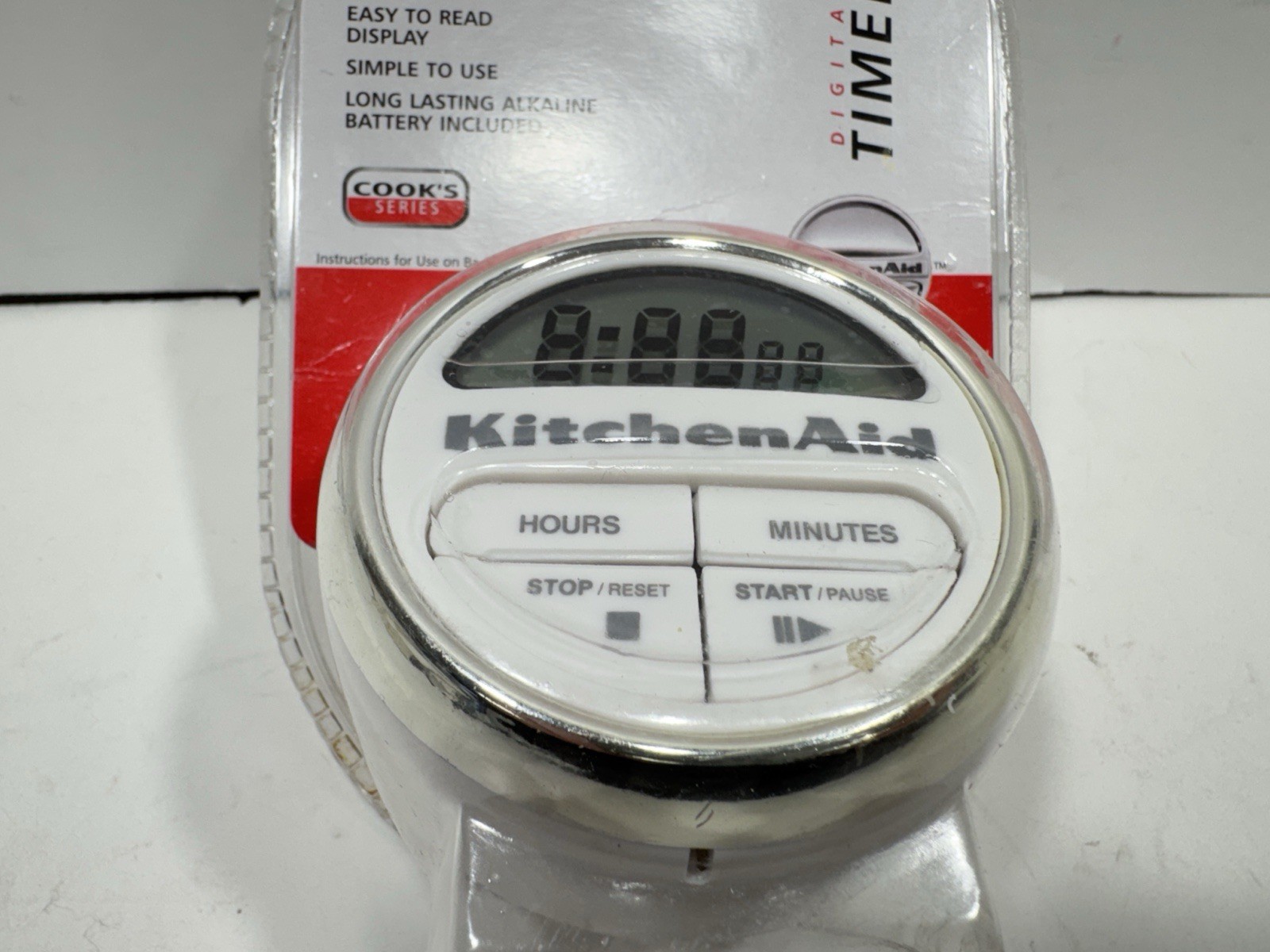 KitchenAid Digital Aid Timer White KAT150WH BRAND NEW SEALED
