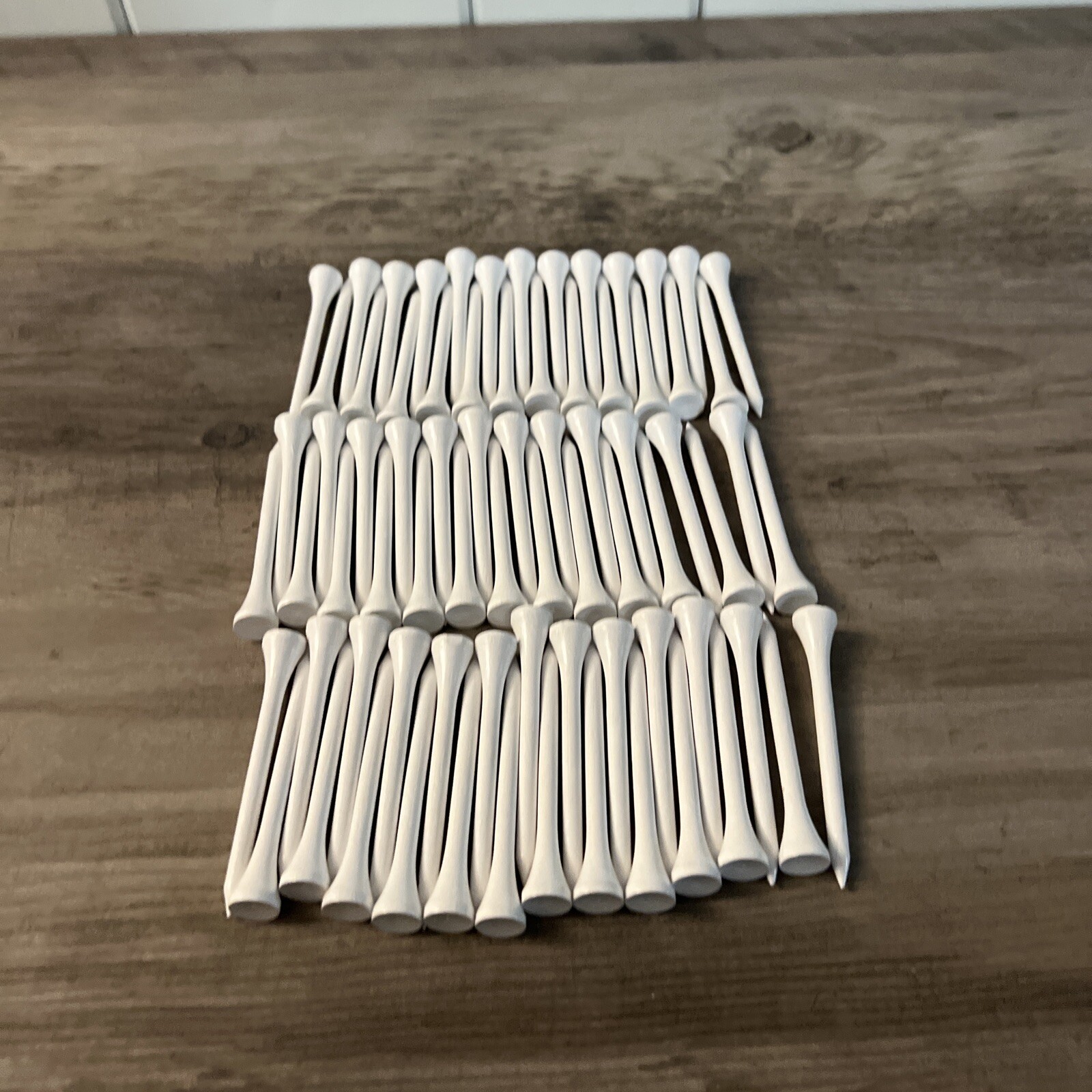 White Wooden Golf Tees 2-3/4 75pk