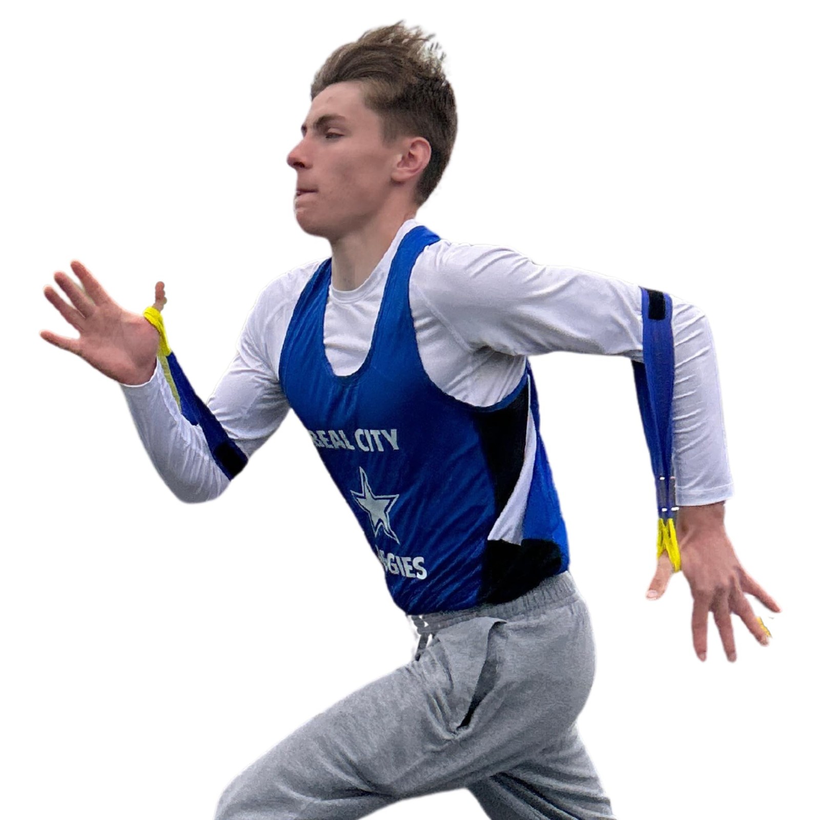 Tumbl Trak Adjustable Lycra Running Arms - Correcting Arm Position for Track and